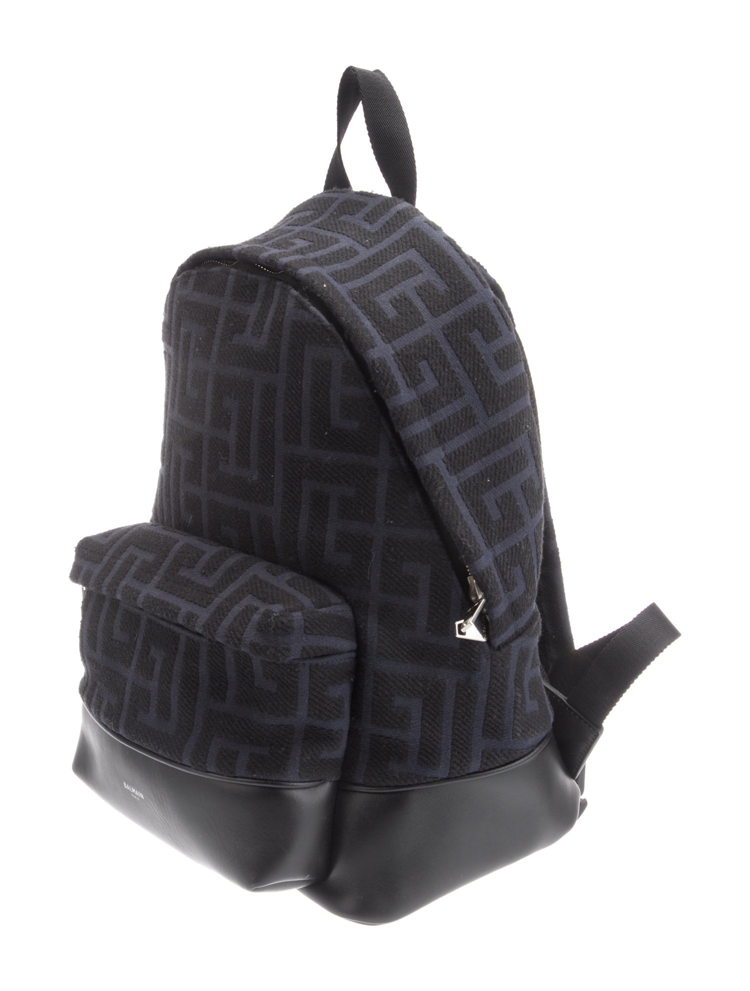 Balmain Leather Backpack