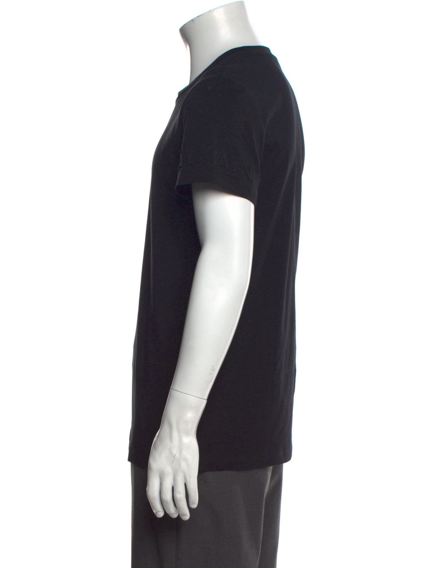Balmain Crew Neck Short Sleeve T-Shirt