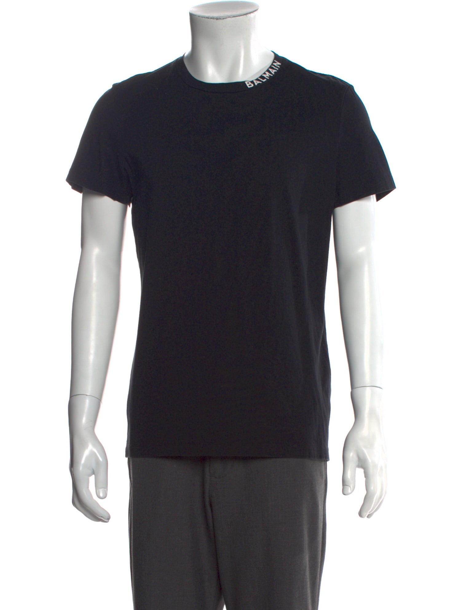 Balmain Crew Neck Short Sleeve T-Shirt