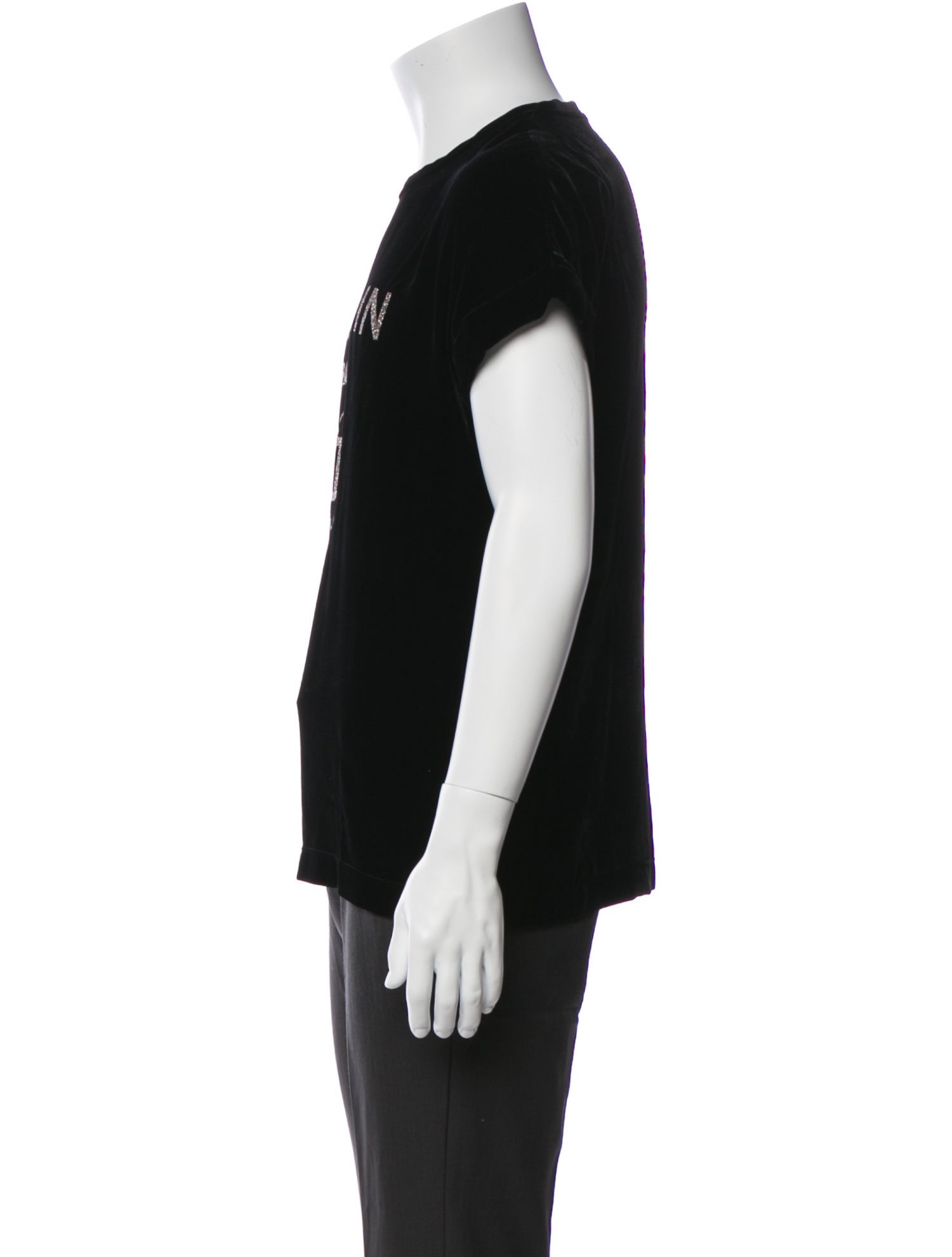 Balmain Graphic Print Crew Neck T-Shirt