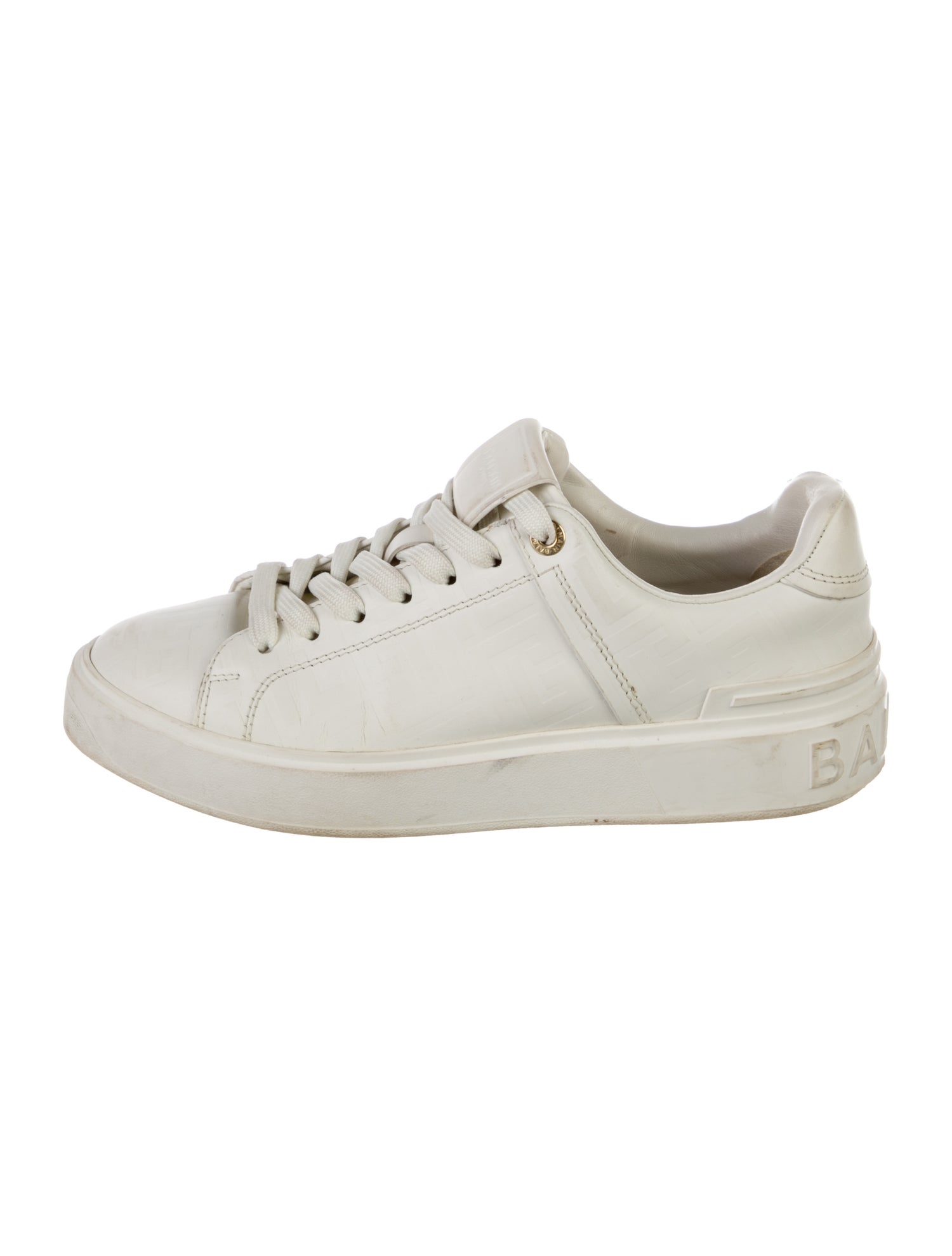 Balmain Leather Sneakers