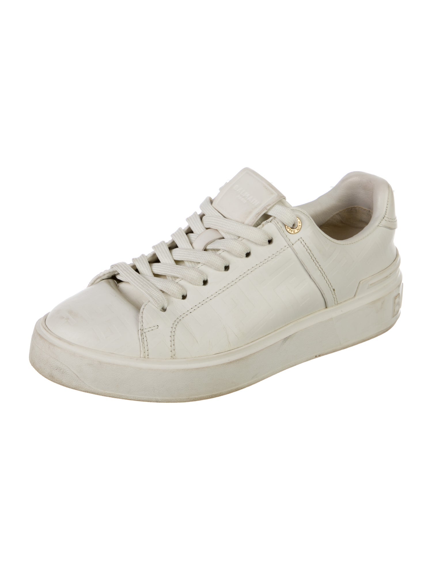 Balmain Leather Sneakers