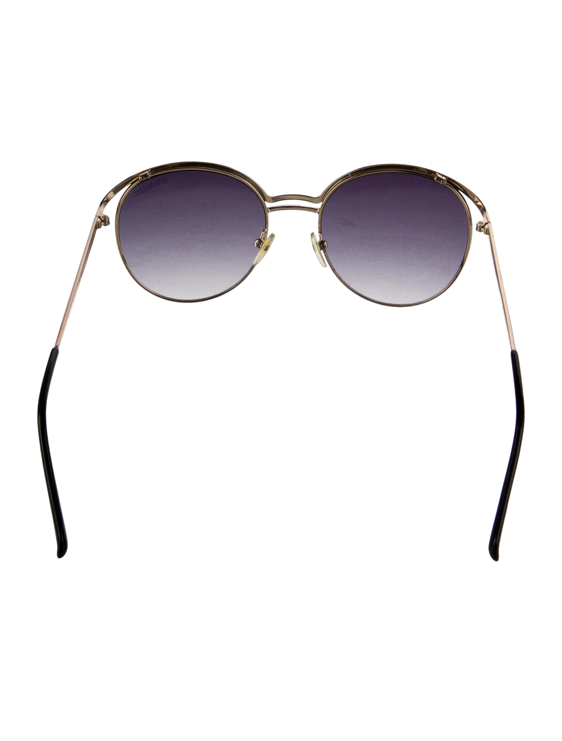 Balmain Round Gradient Sunglasses