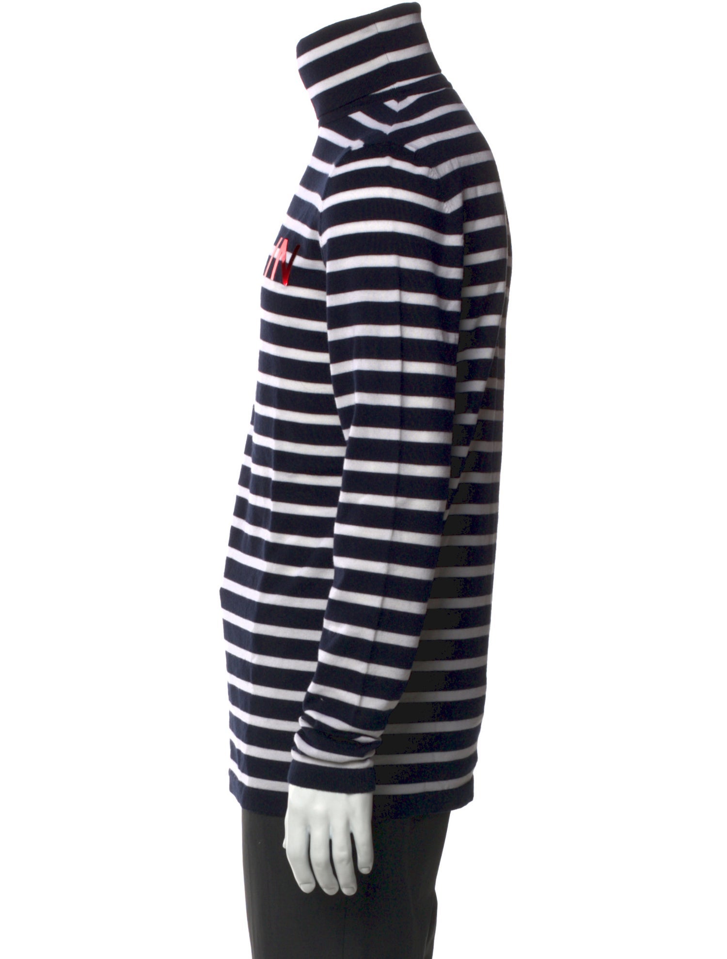 Balmain Virgin Wool Striped Pullover