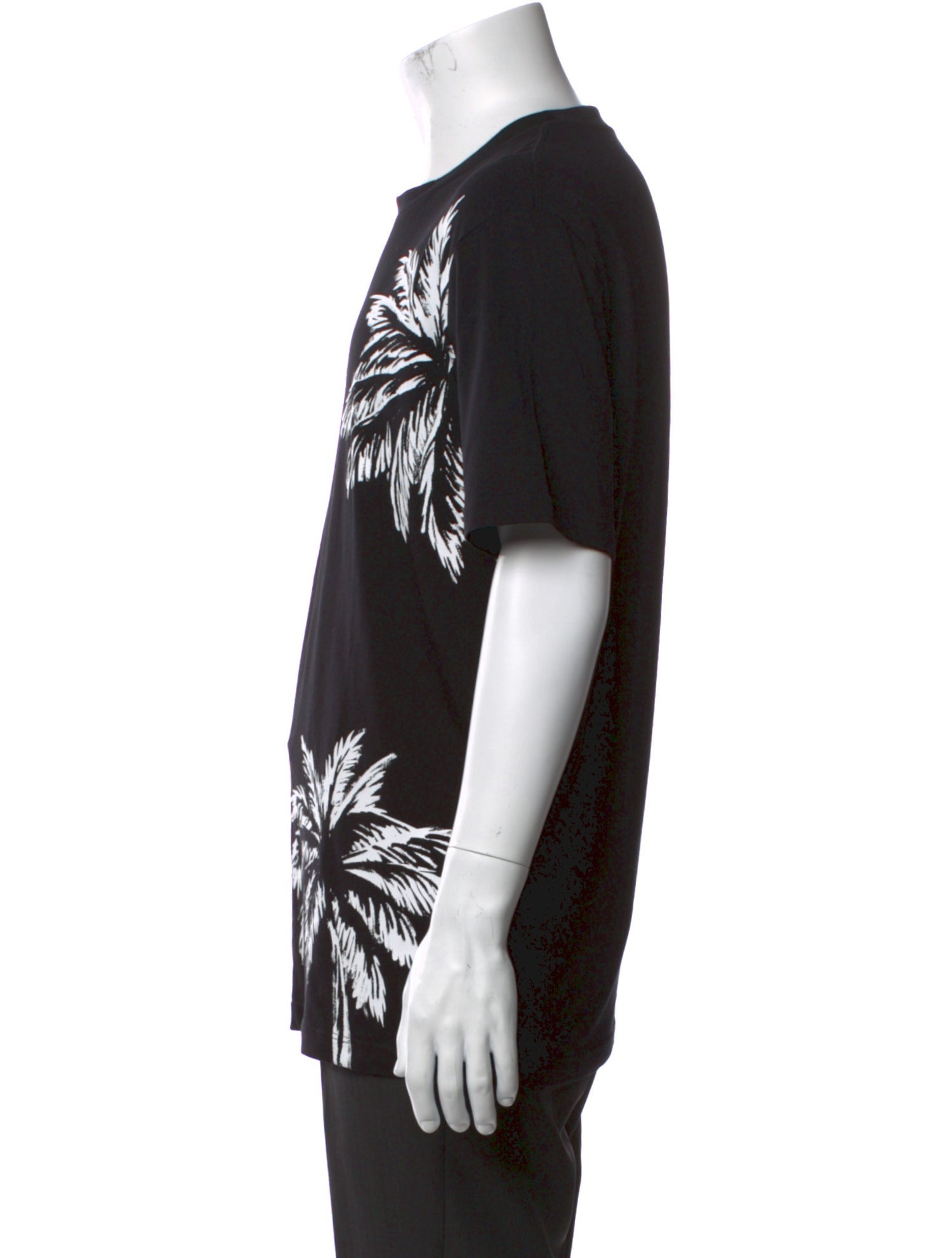 Balmain Printed Crew Neck T-Shirt