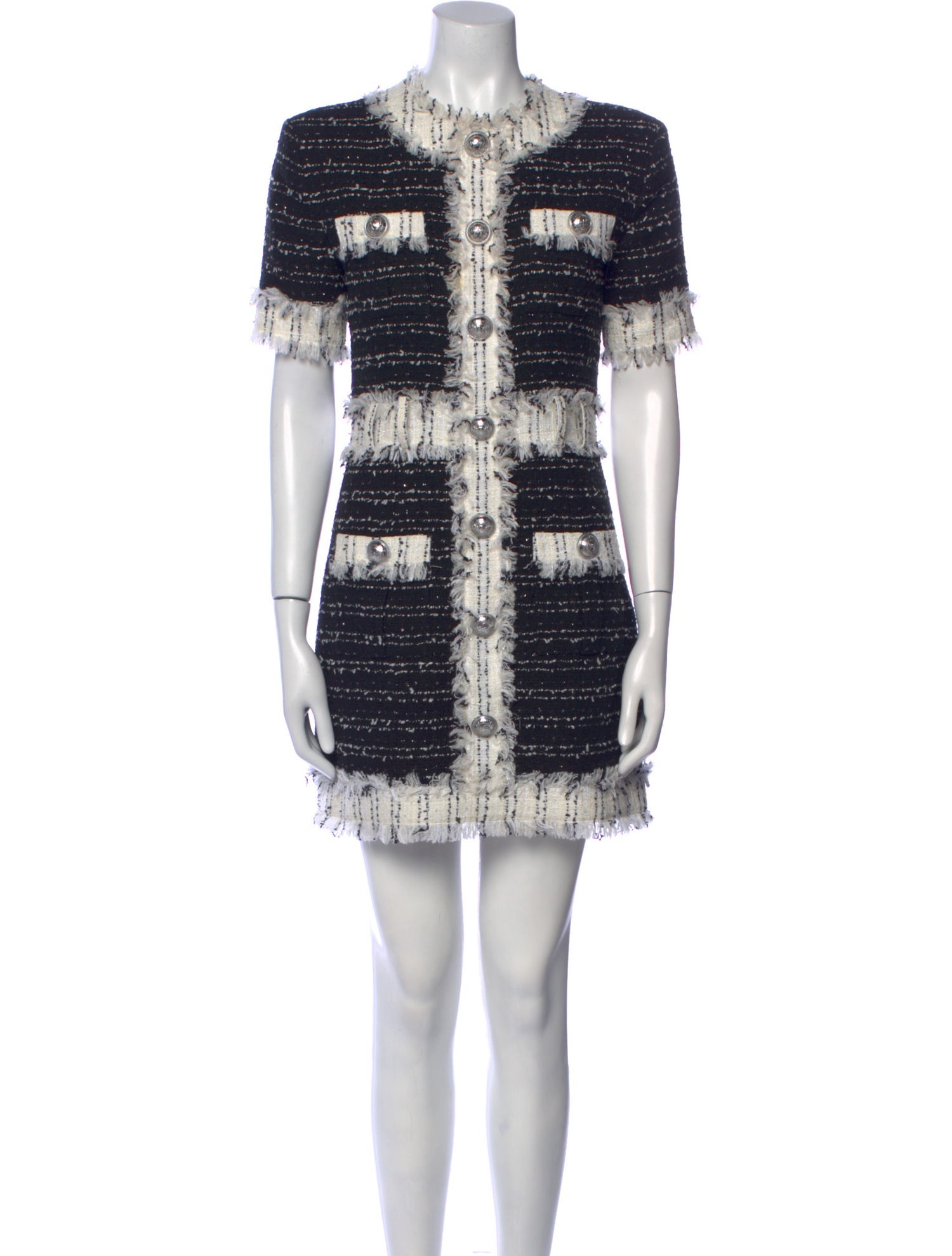 Balmain Printed Mini Dress