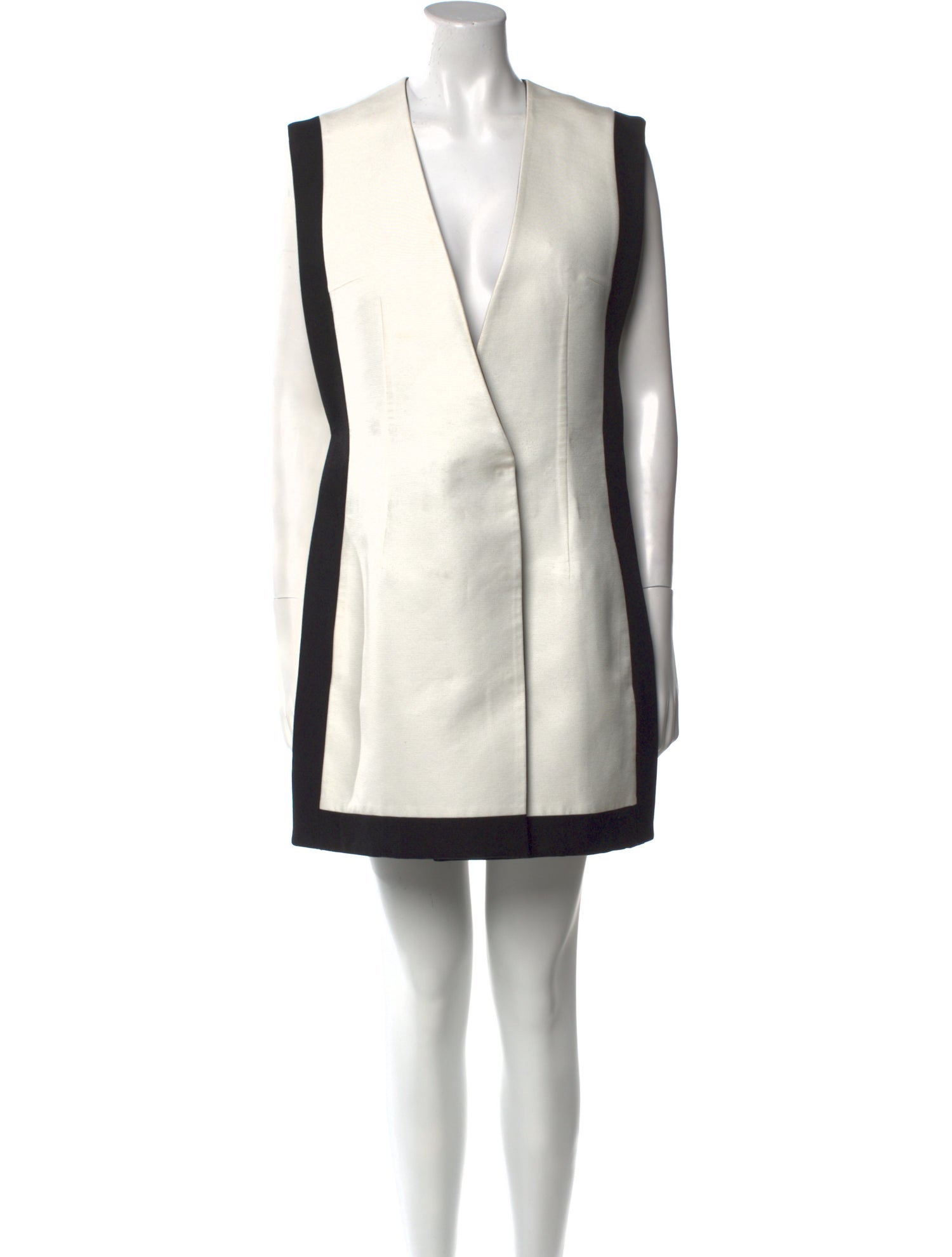 Balmain Colorblock Pattern Mini Dress