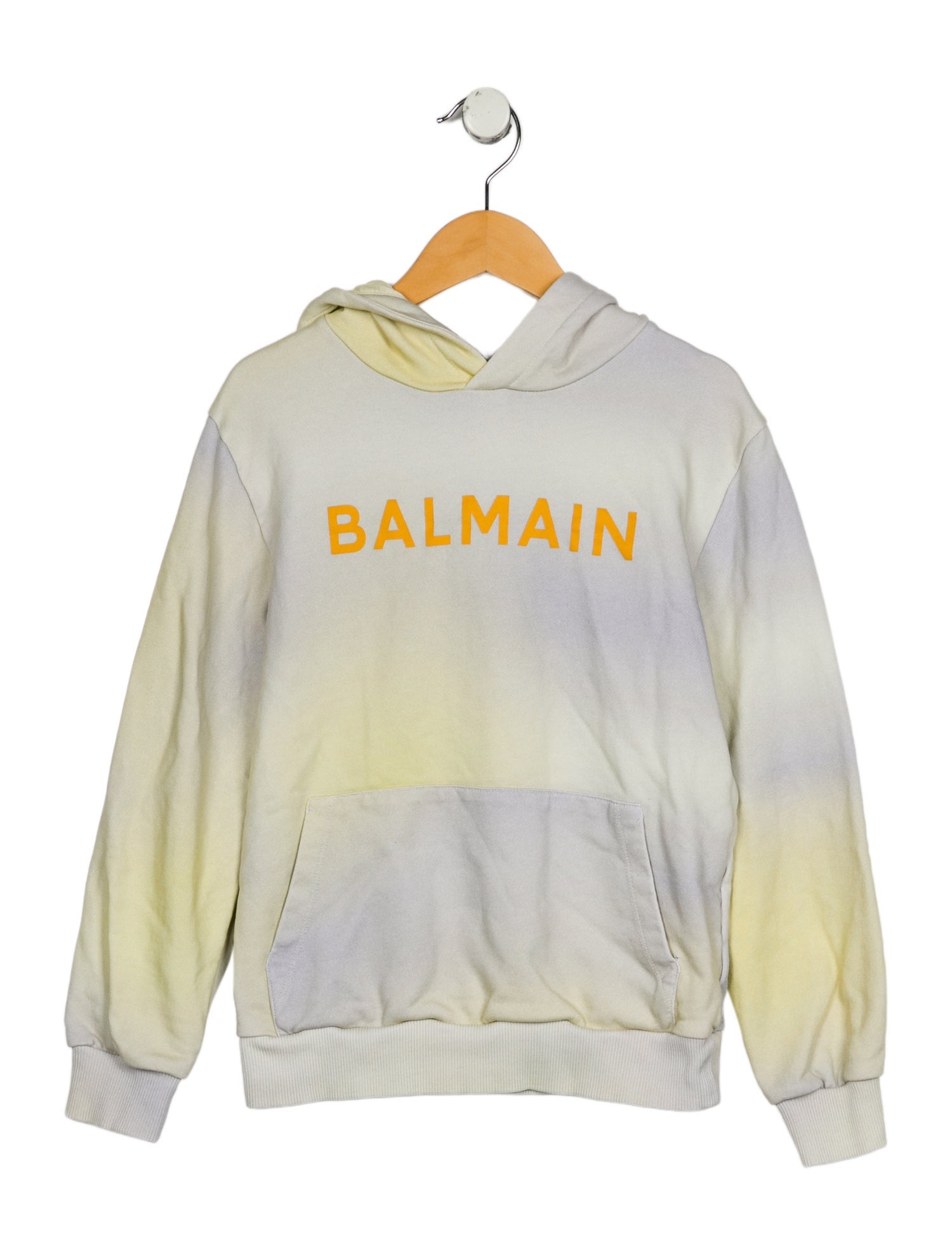 Balmain Boys' Graphic Long Sleeve Hoodie