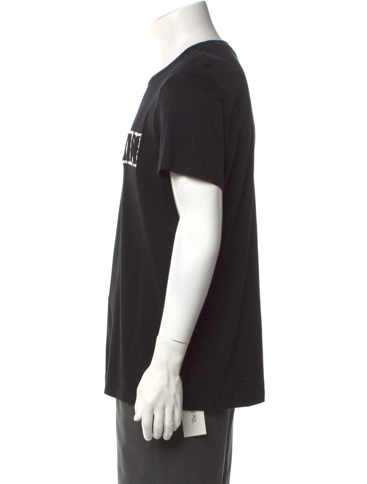 Balmain Graphic Print Crew Neck T-Shirt