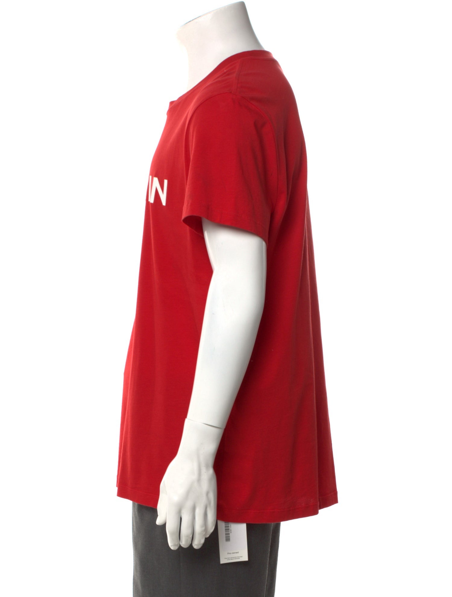 Balmain Graphic Print Crew Neck T-Shirt