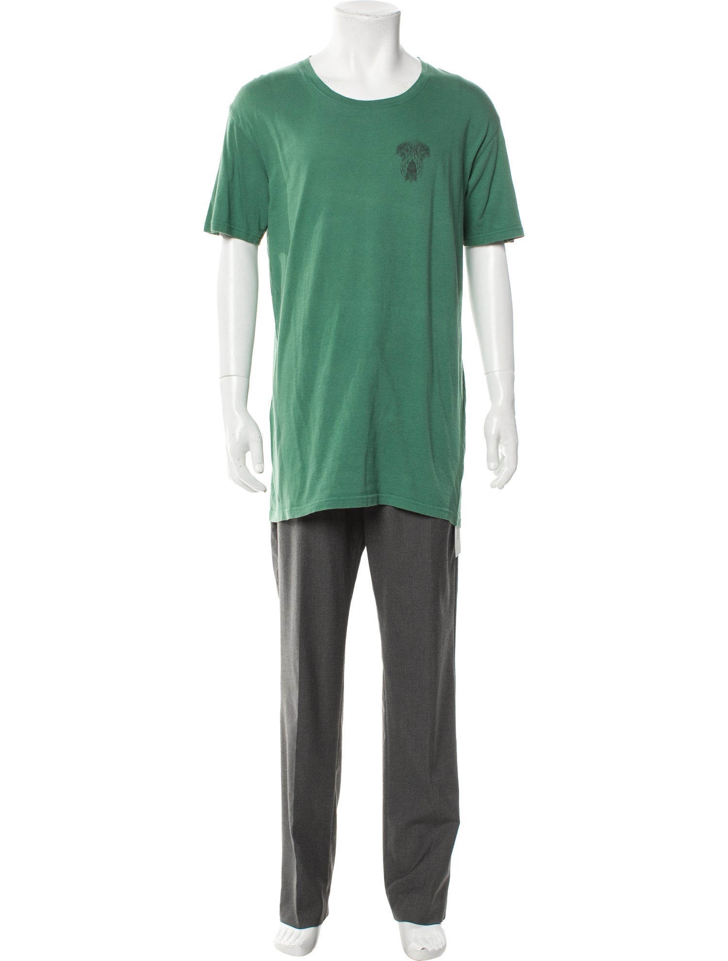 Balmain Graphic Print Crew Neck T-Shirt