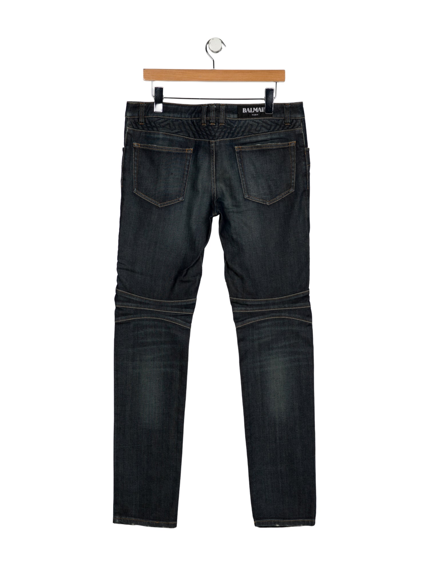Balmain Moto Jeans