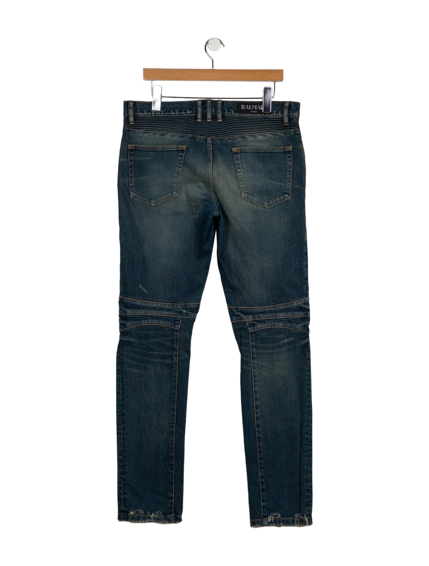 Balmain Moto Jeans