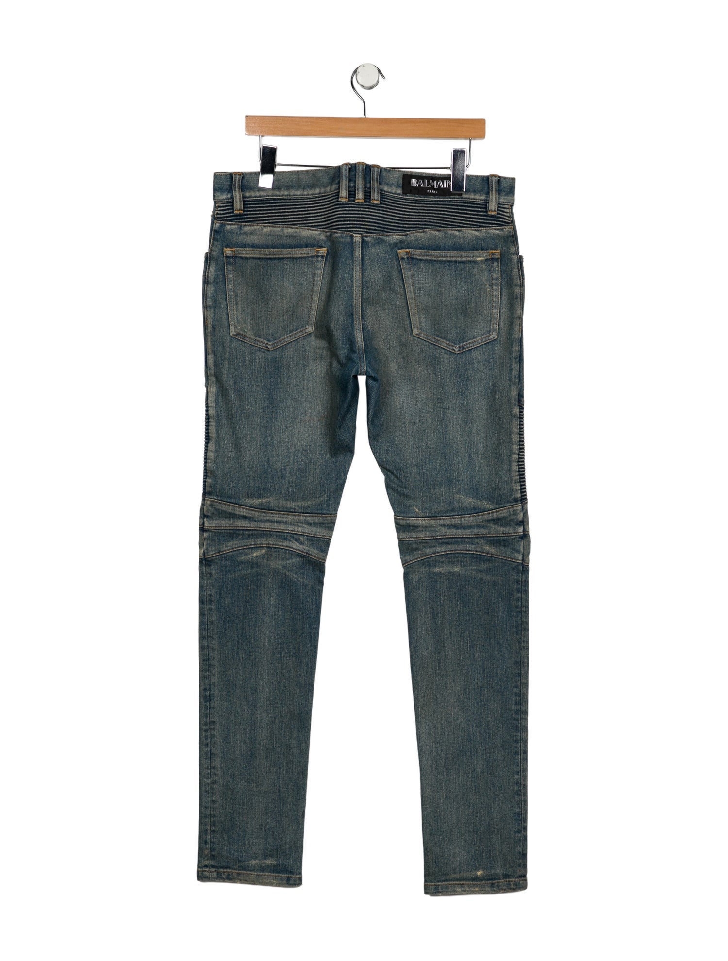 Balmain Moto Jeans