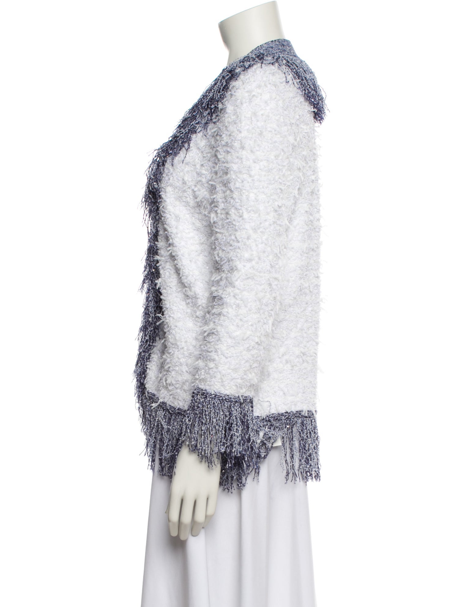 Balmain Tweed Pattern Evening Jacket w/ Tags