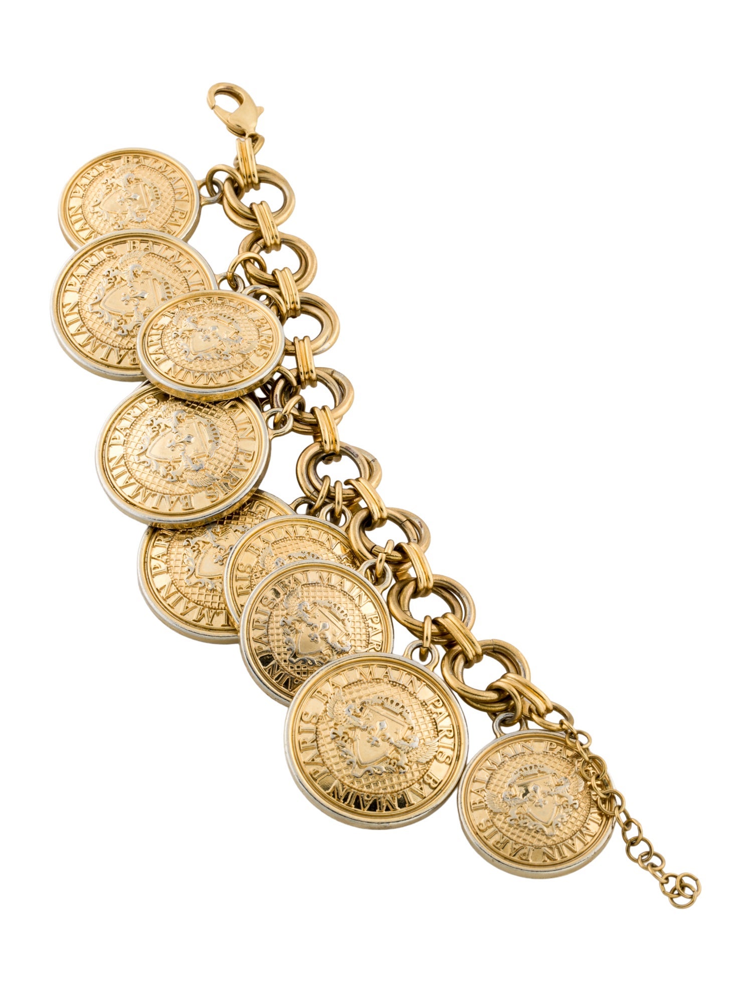 Balmain Coin Charm Bracelet