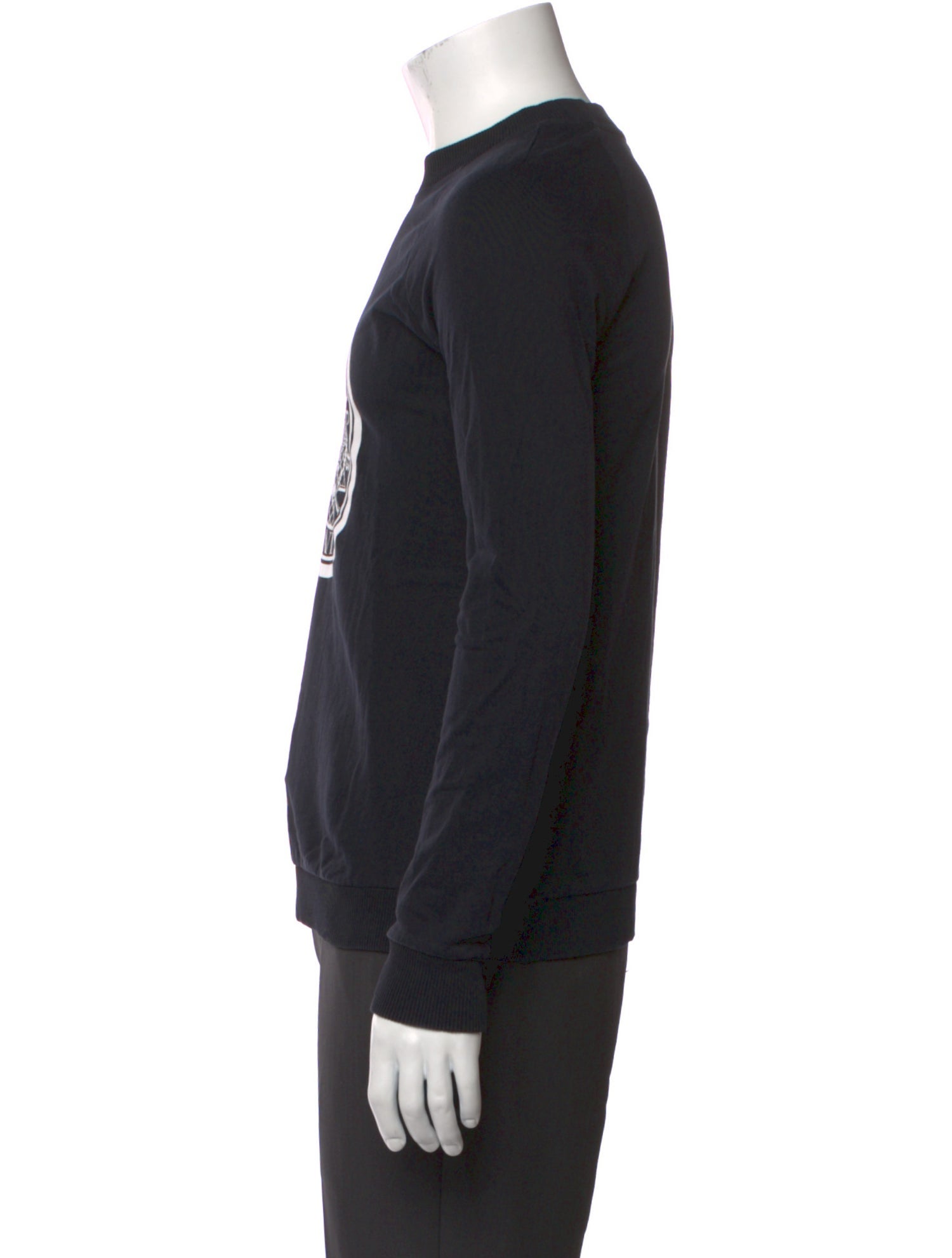 Balmain Graphic Print Crew Neck T-Shirt