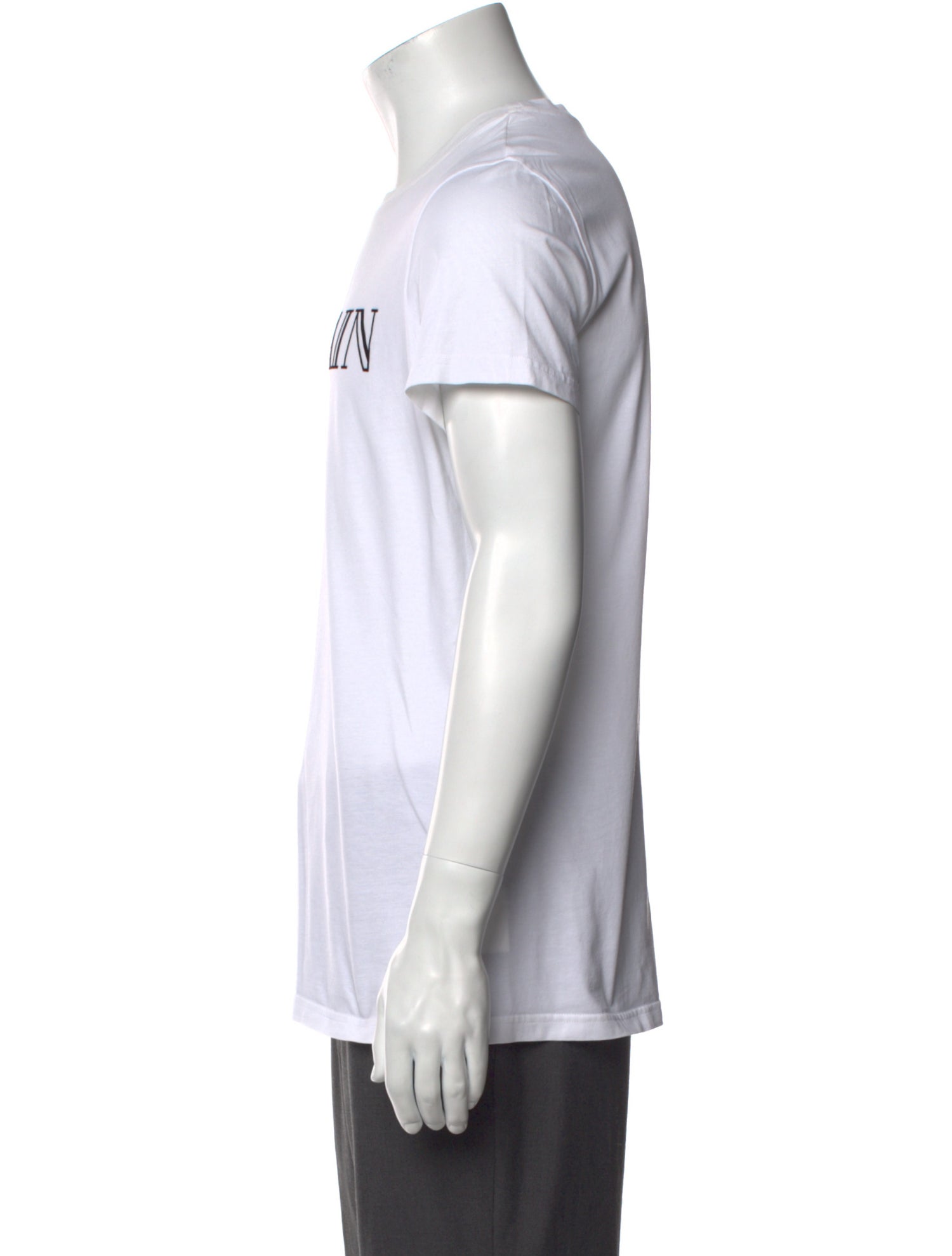 Balmain Graphic Print Crew Neck T-Shirt