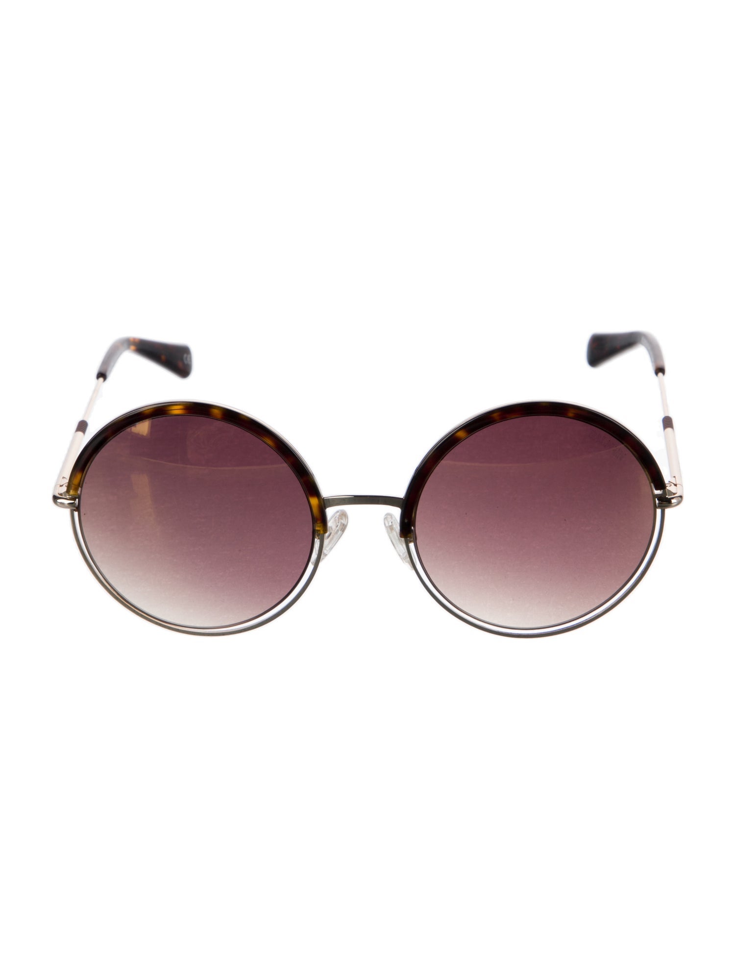 Balmain Round Tinted Sunglasses