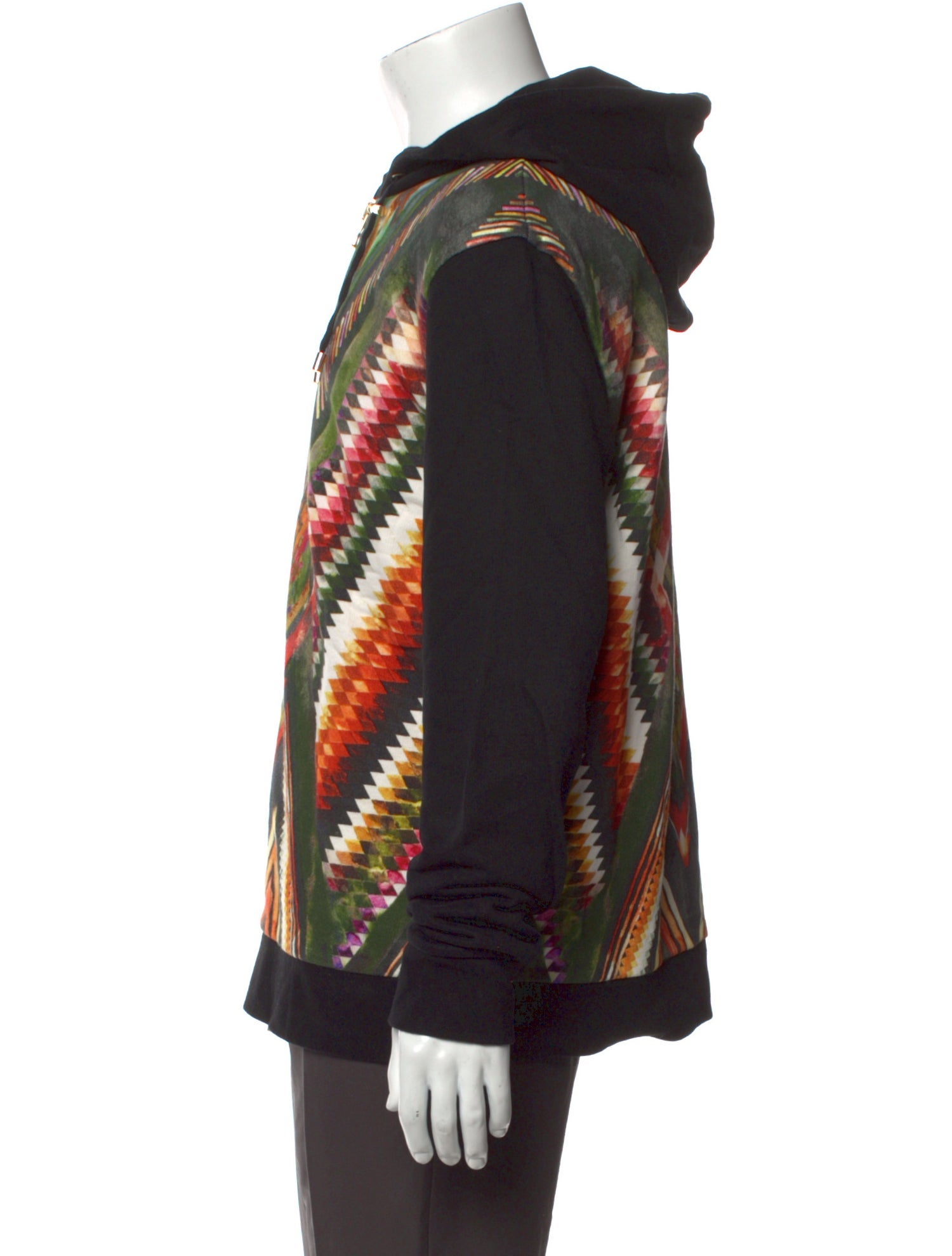 Balmain Printed Crew Neck Hoodie w/ Tags