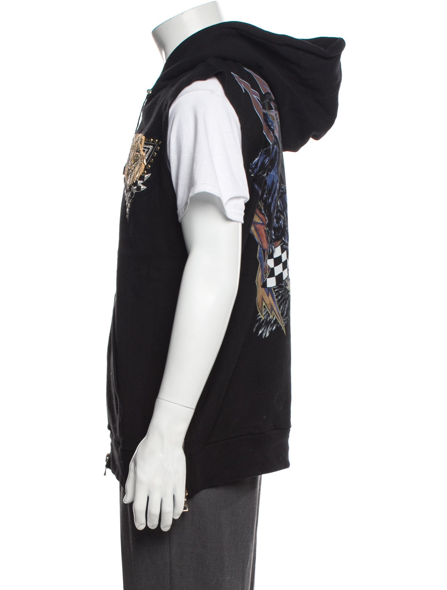 Balmain Graphic Print Vest