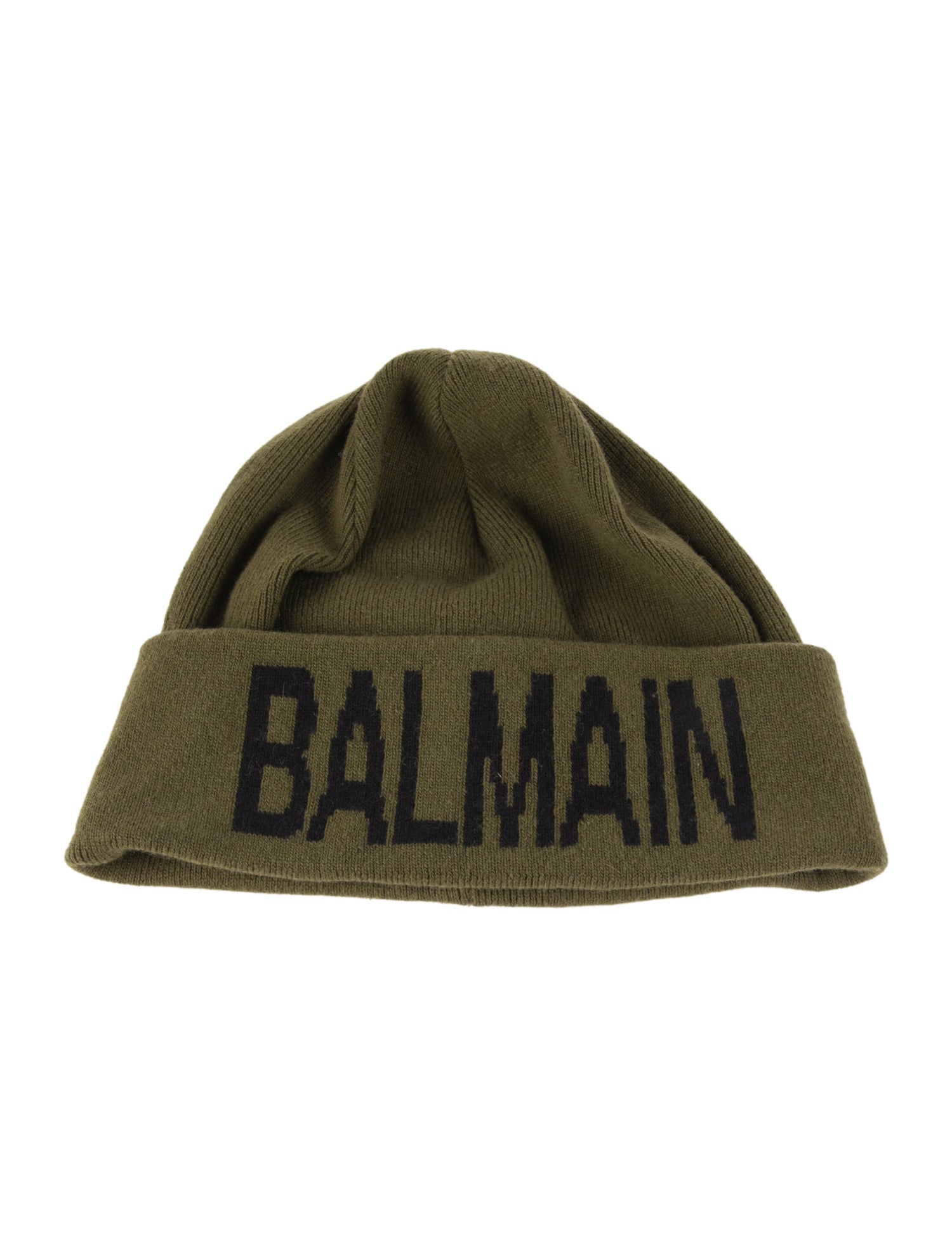 Balmain Wool Logo Beanie