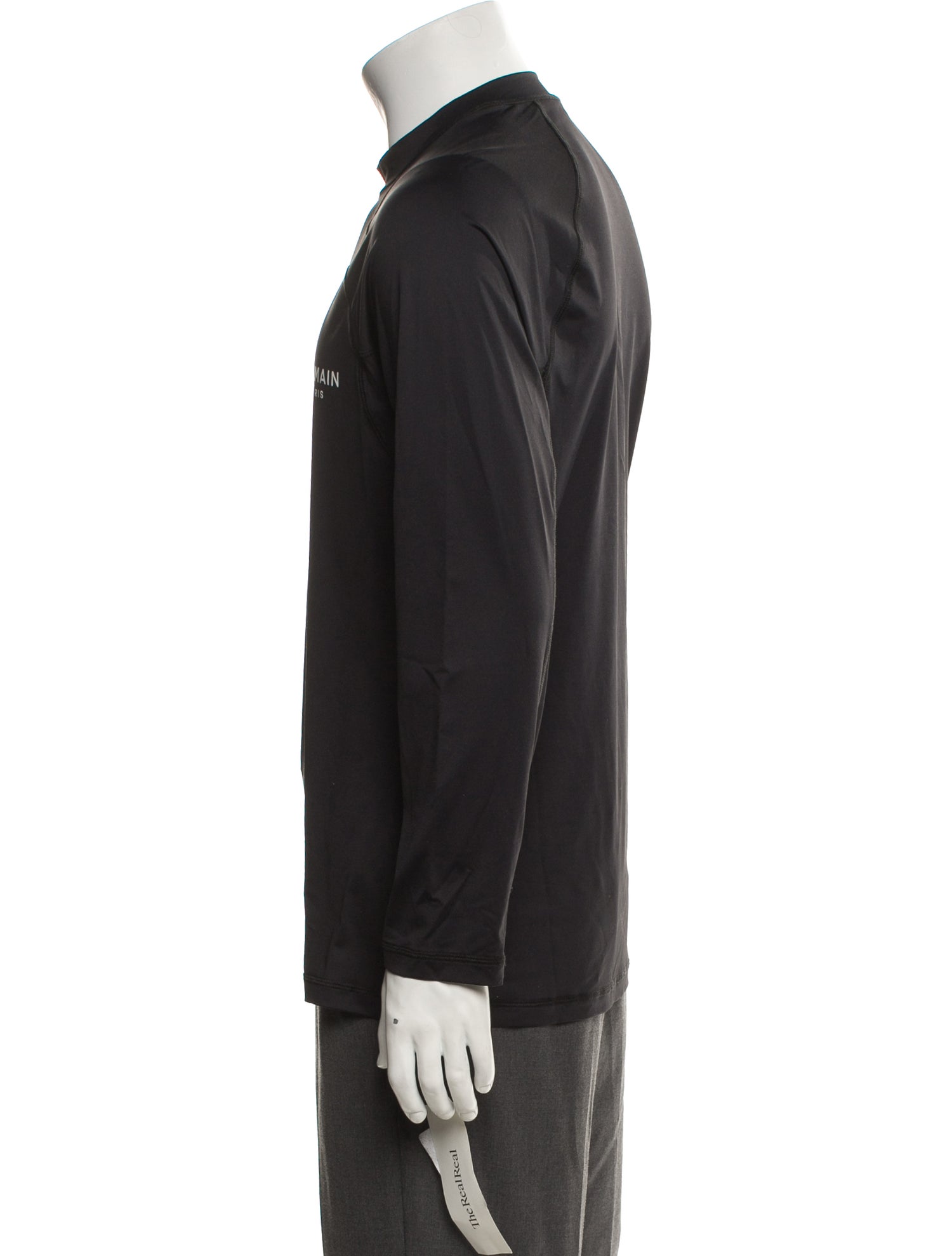 Balmain Graphic Print Crew Neck T-Shirt