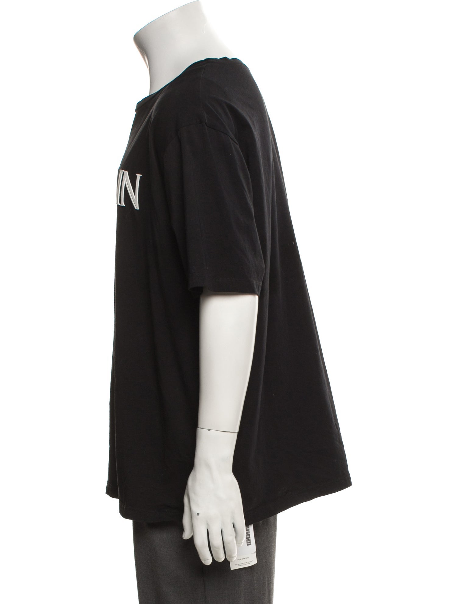 Balmain Signature Logo Graphic Print T-Shirt