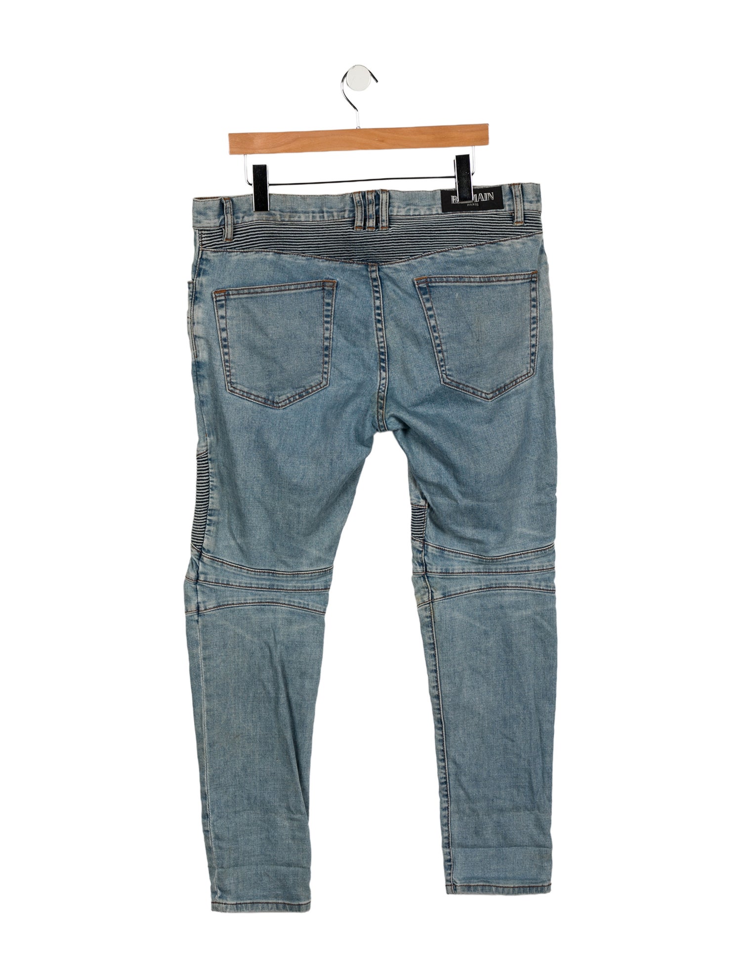 Balmain Moto Jeans