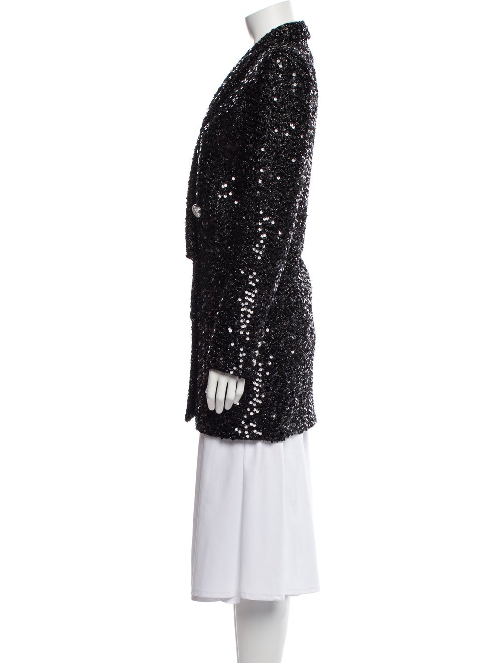 Balmain Evening Jacket Black Sequin Embellishment… - image 2