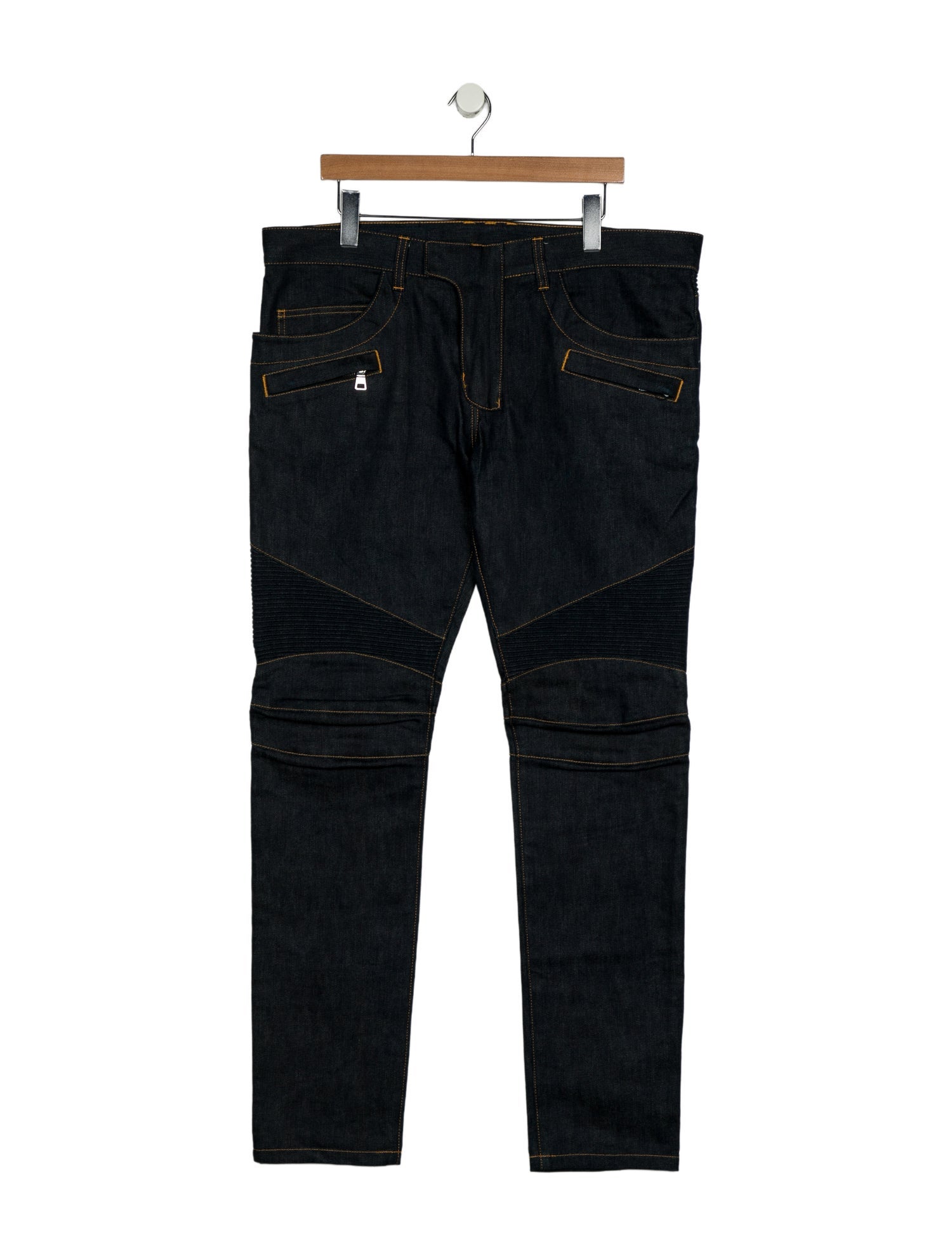 Balmain Moto Jeans