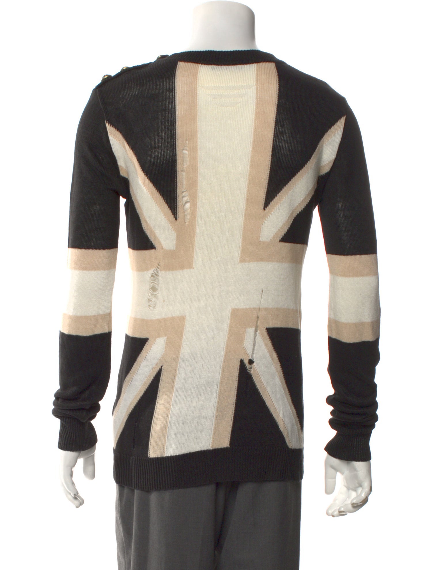 Linen Printed Pullover