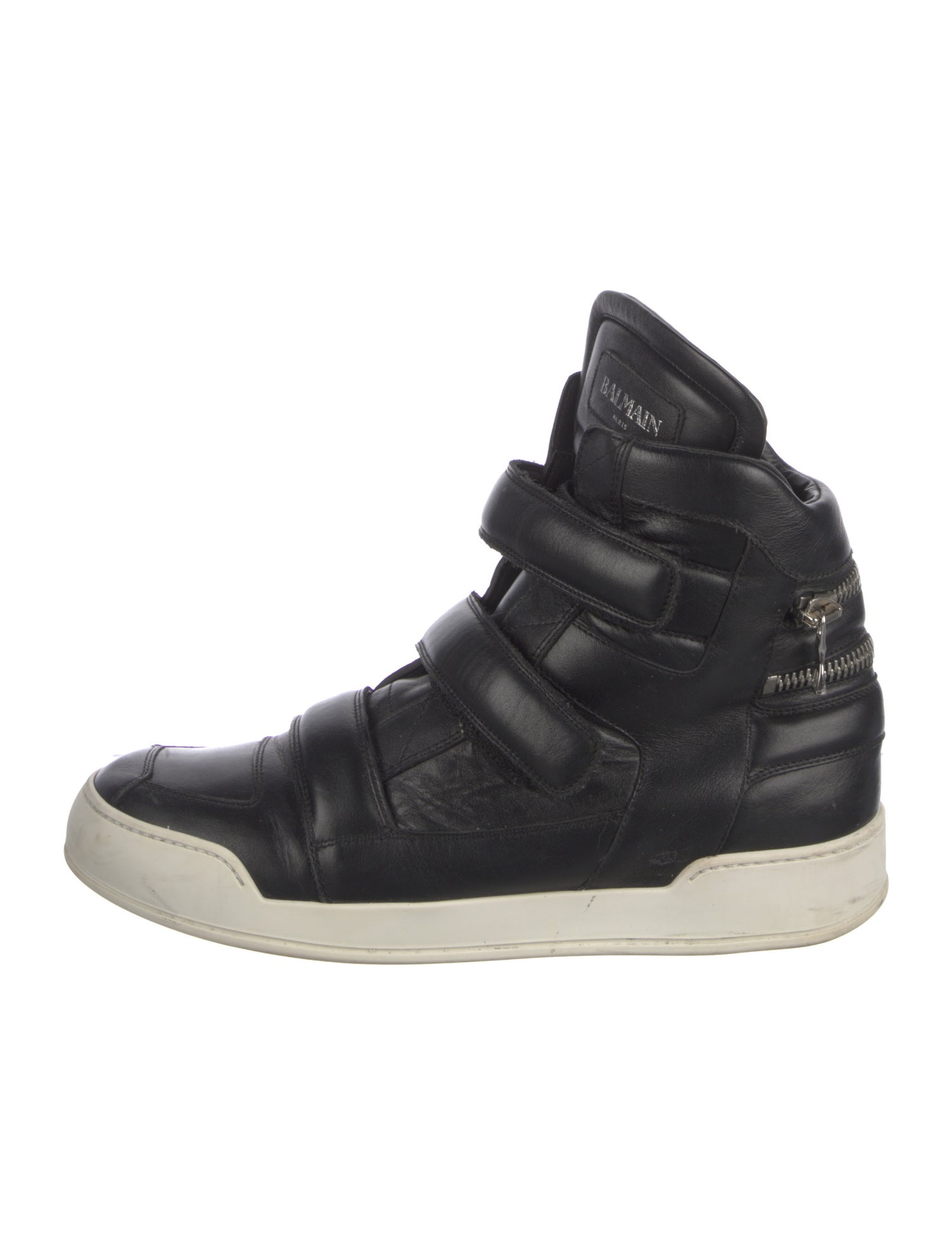 Balmain Leather Sneakers