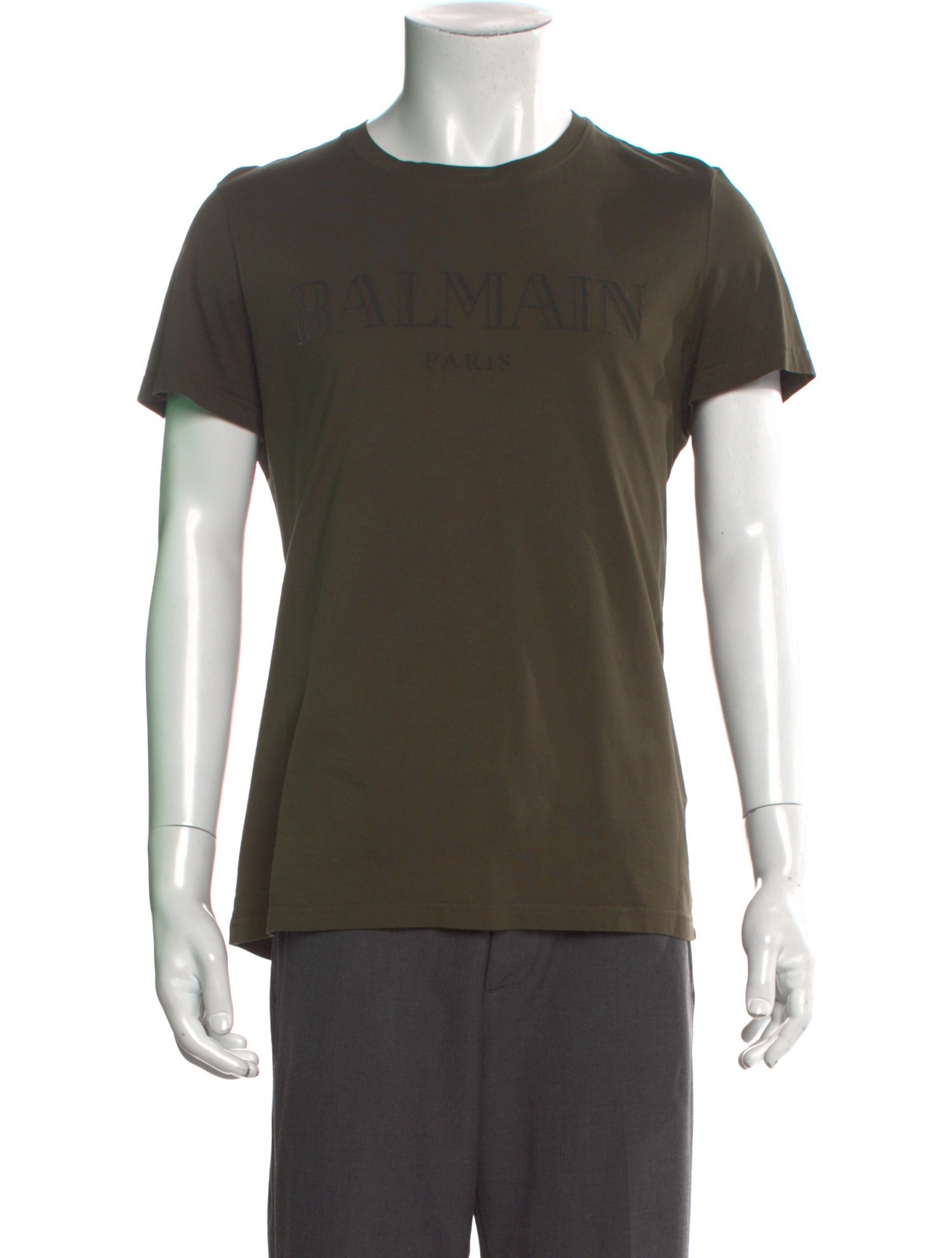 Balmain Crew Neck Short Sleeve T-Shirt