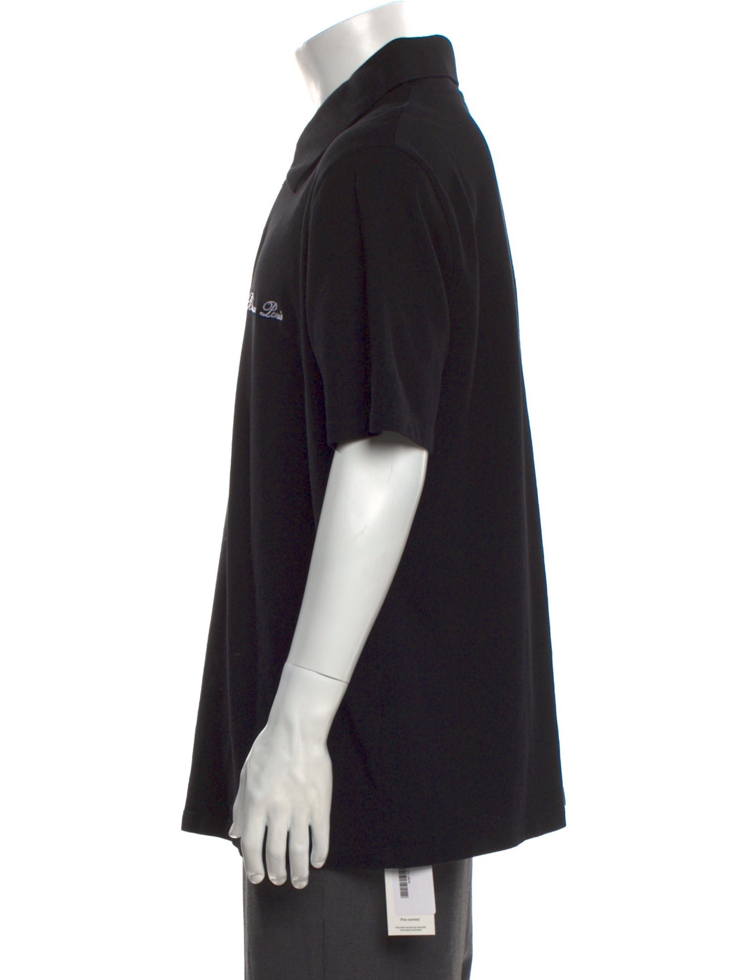 Balmain Collar Short Sleeve Polo Shirt