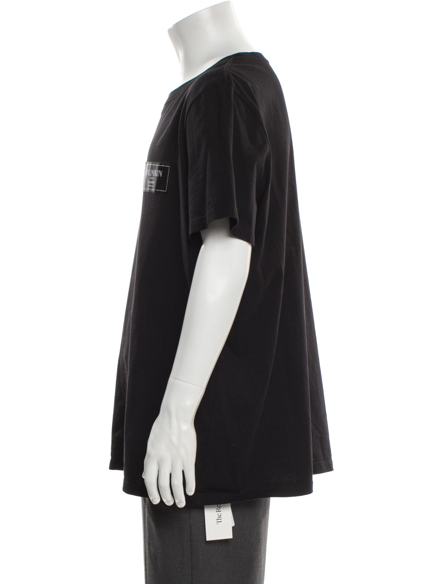 Balmain Signature Logo Graphic Print T-Shirt