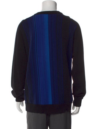 Balmain Striped Crew Neck Pullover