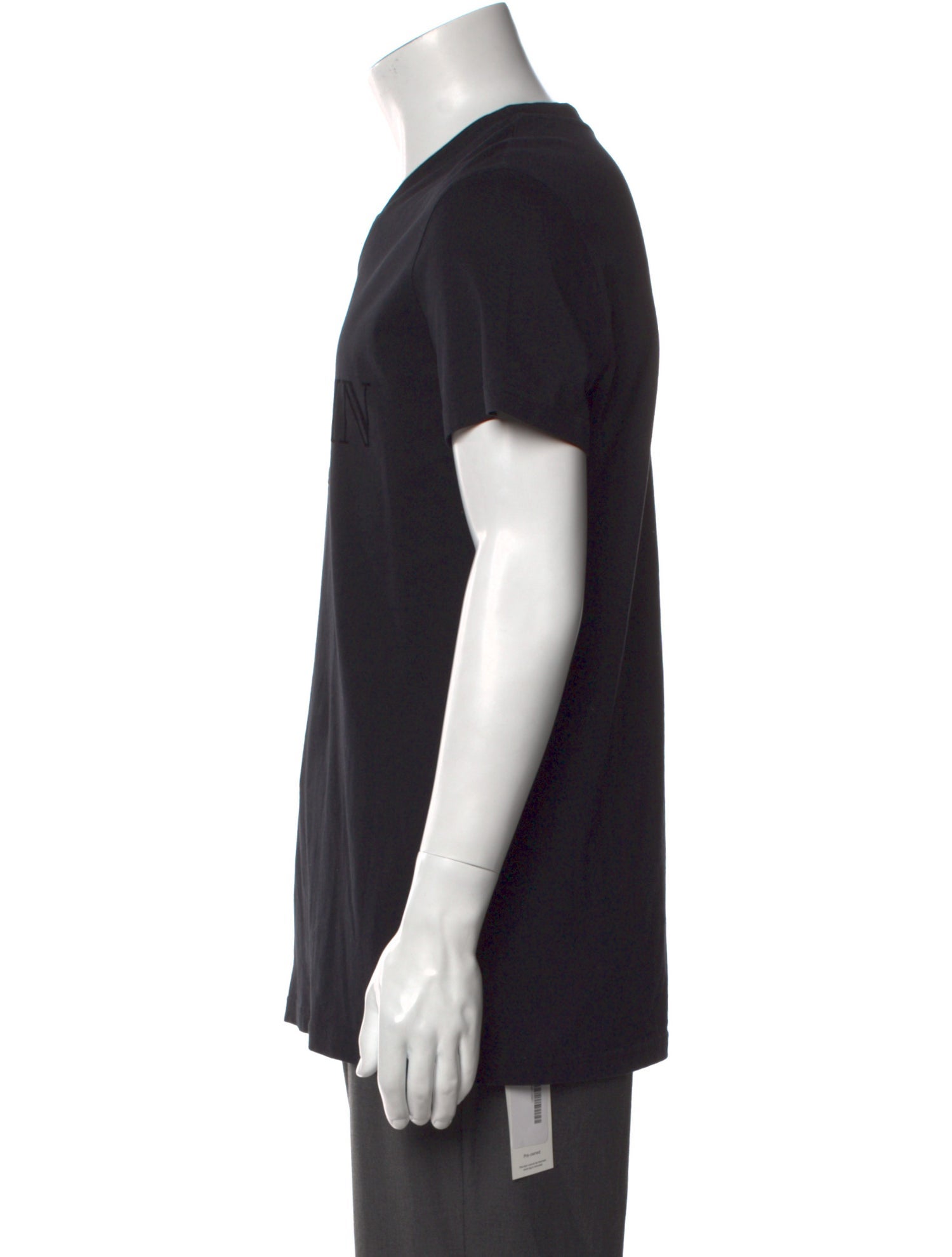 Balmain Graphic Print V-Neck T-Shirt