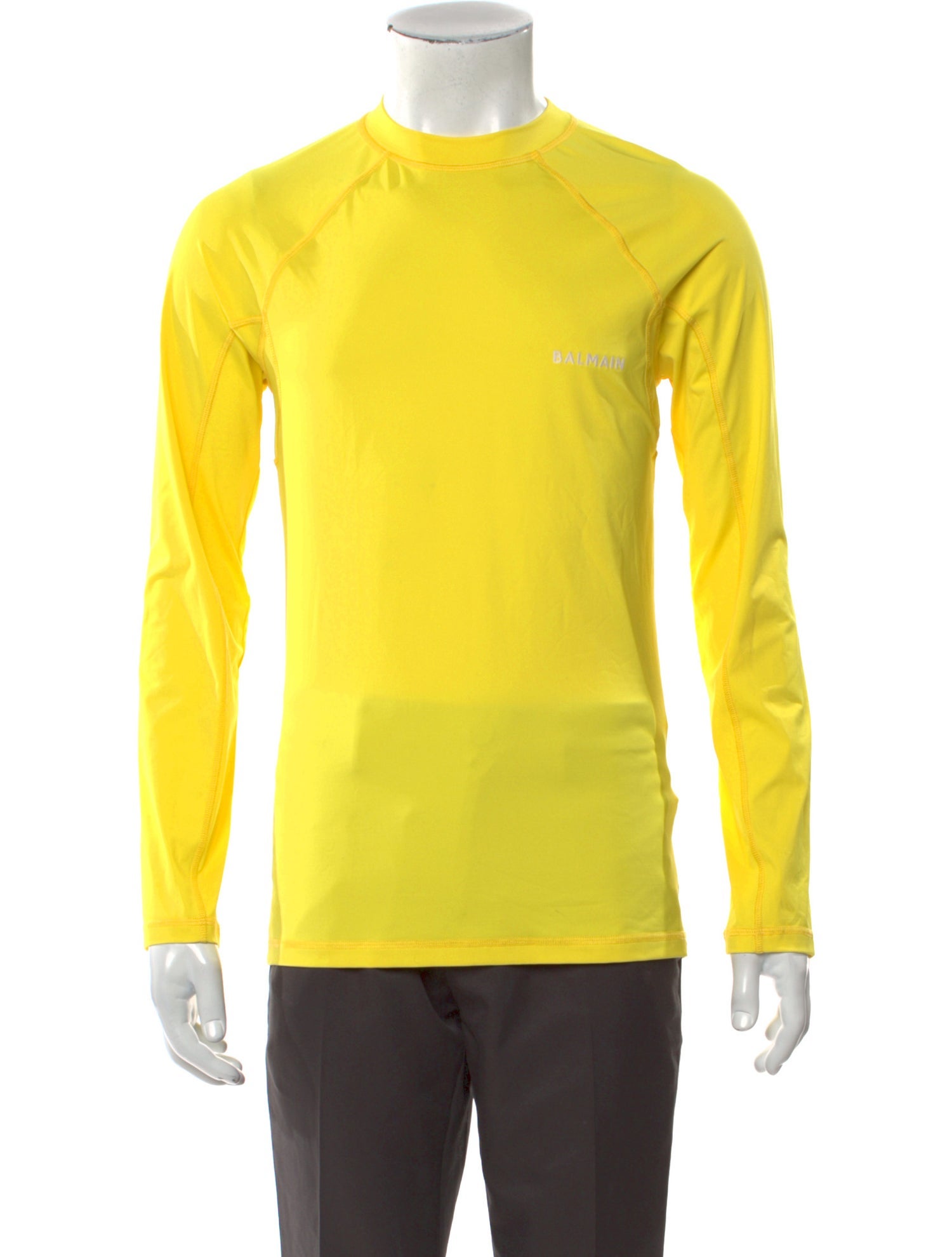 Balmain Graphic Print Crew Neck T-Shirt