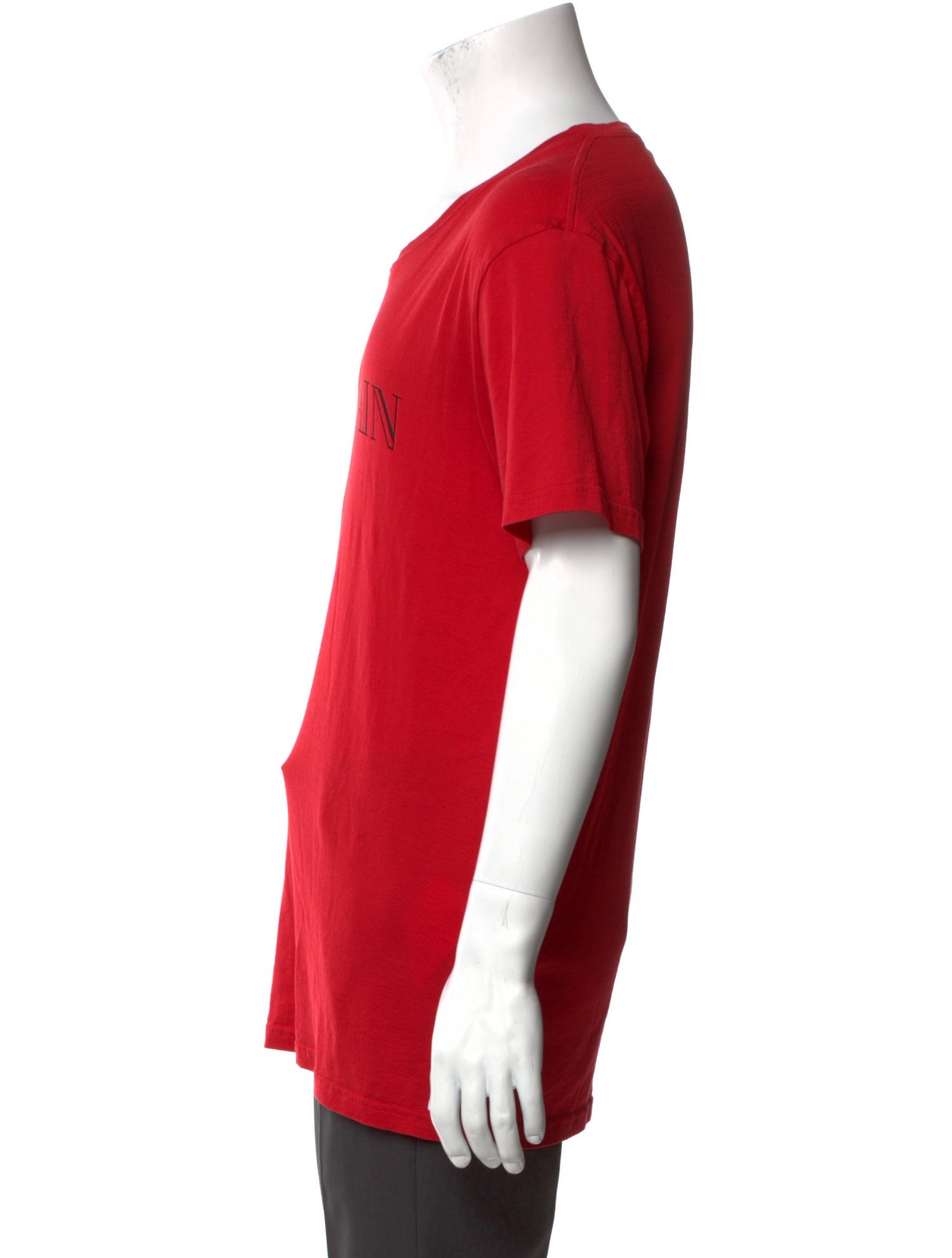 Balmain Graphic Print Scoop Neck T-Shirt