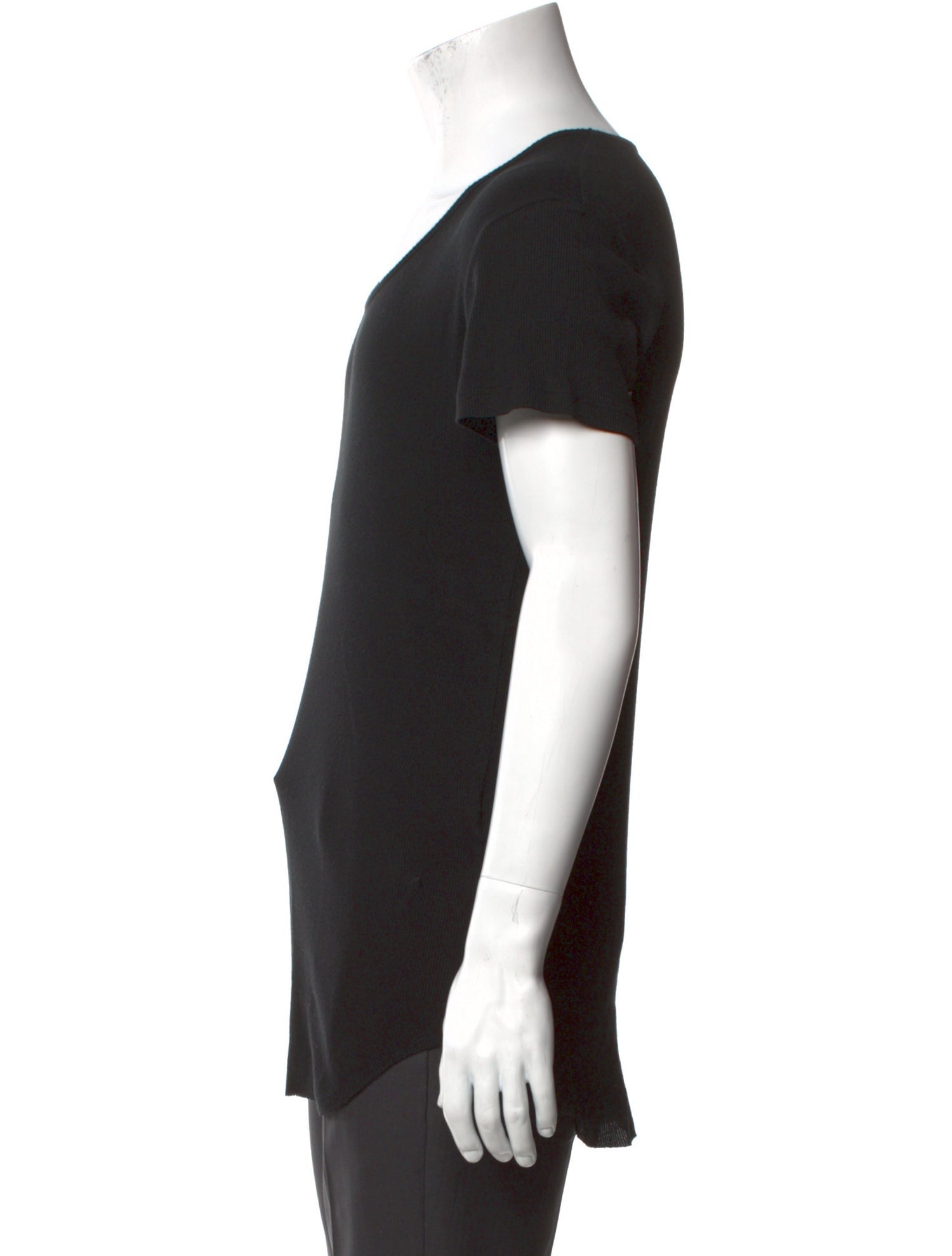 Balmain Scoop Neck Short Sleeve T-Shirt