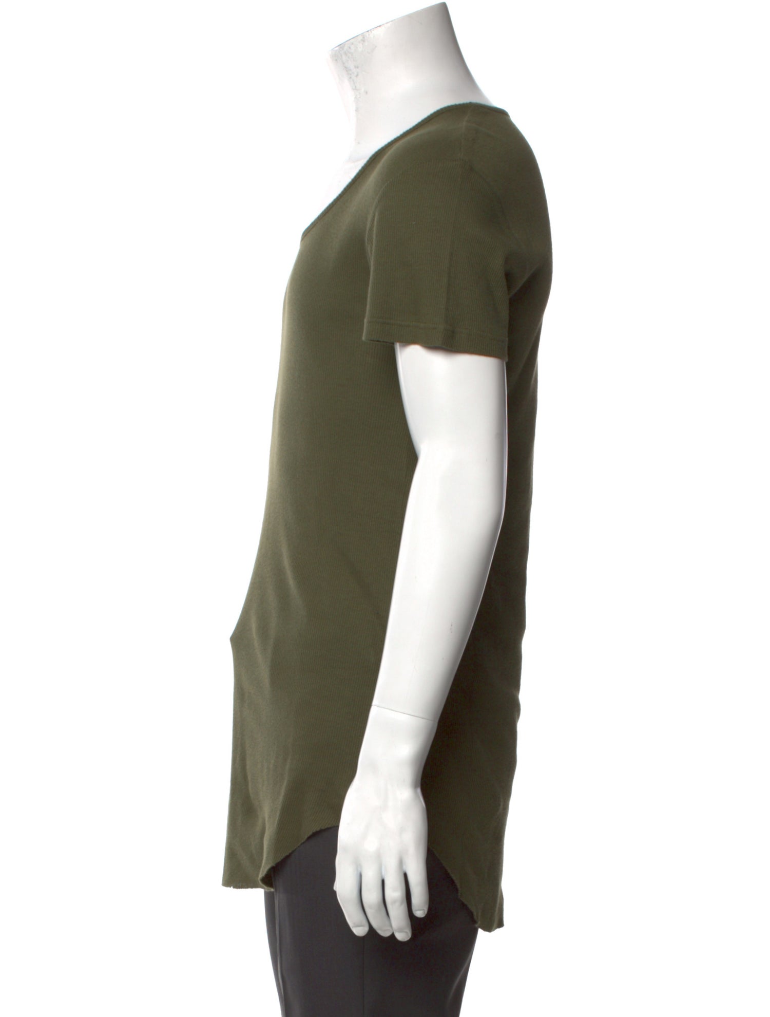 Balmain Scoop Neck Short Sleeve T-Shirt