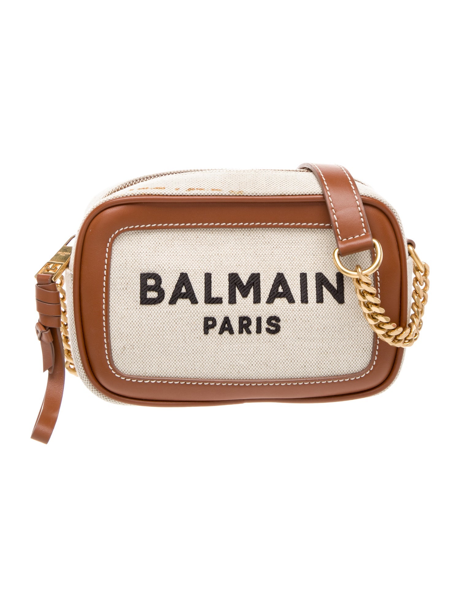 Balmain Canvas Crossbody Bag