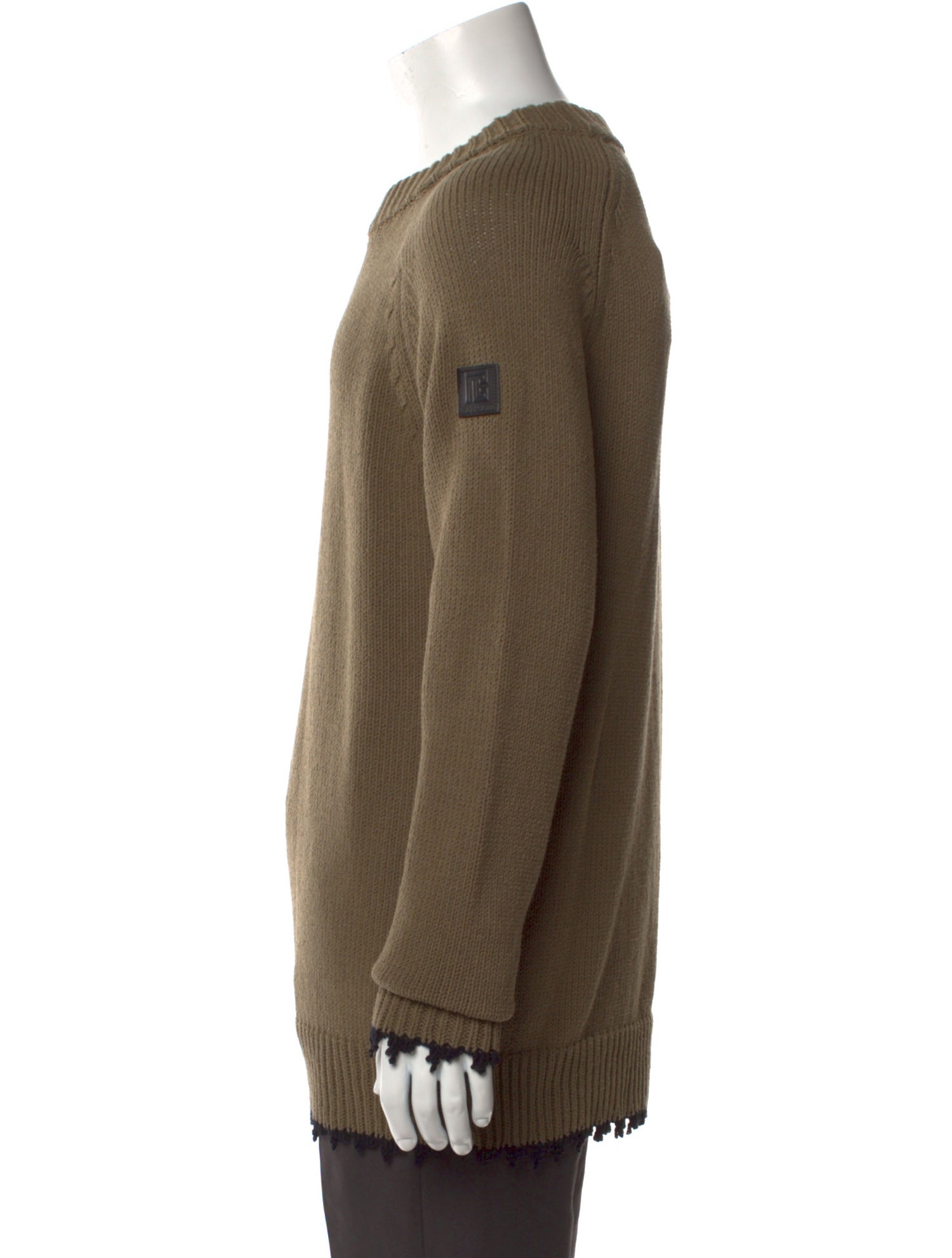 Balmain Crew Neck Long Sleeve Pullover w/ Tags