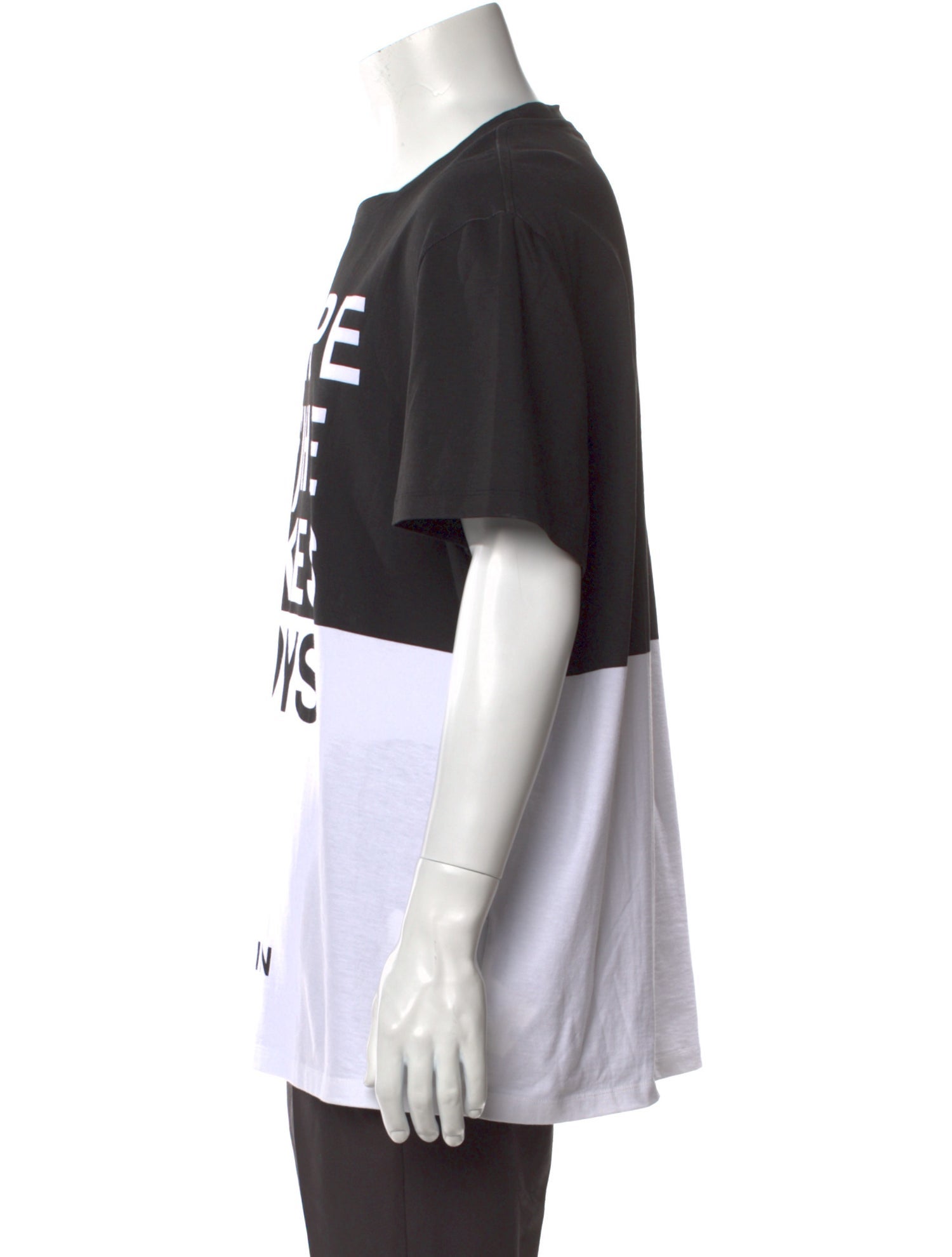 Balmain Graphic Print Crew Neck T-Shirt w/ Tags