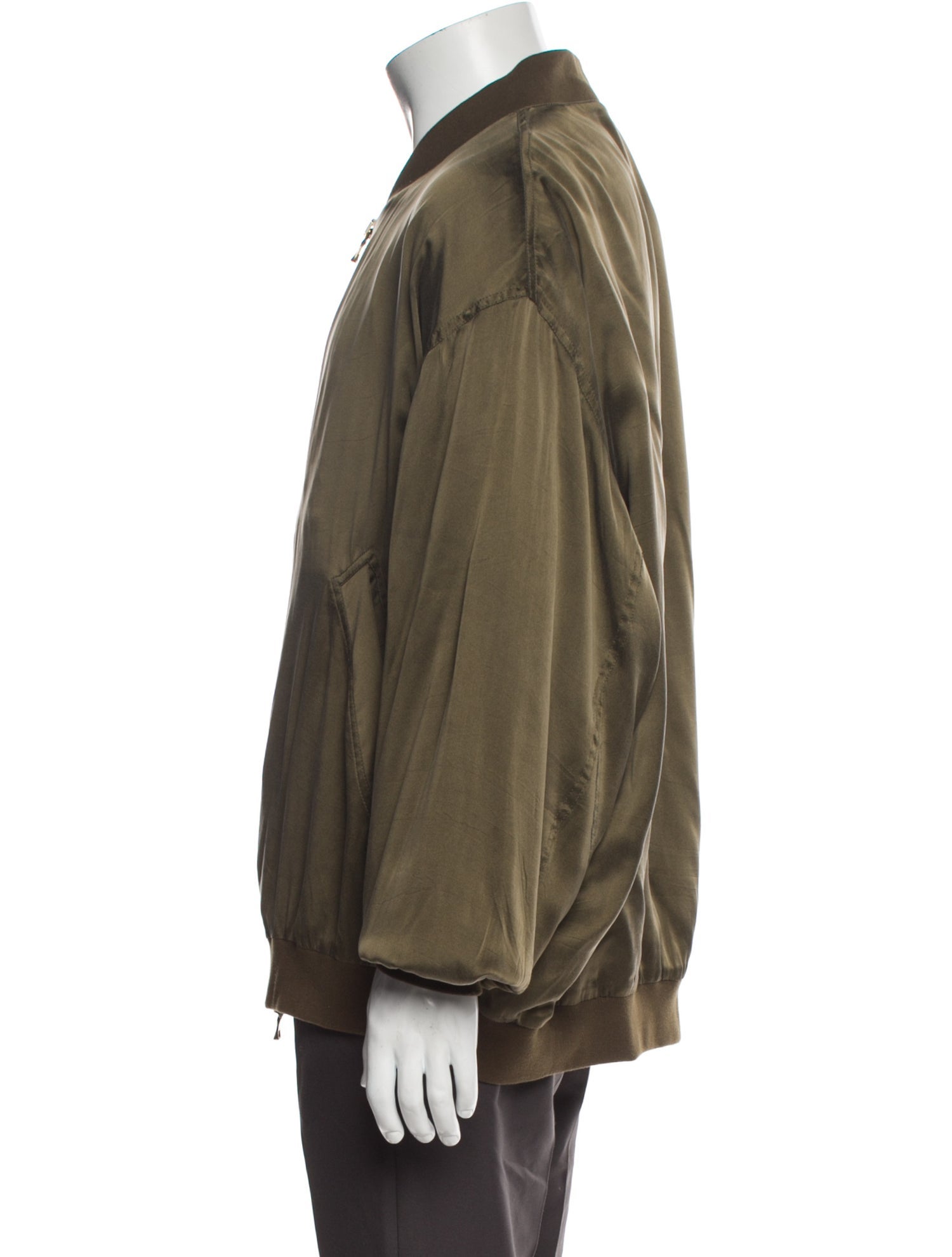 Balmain Silk Bomber Jacket