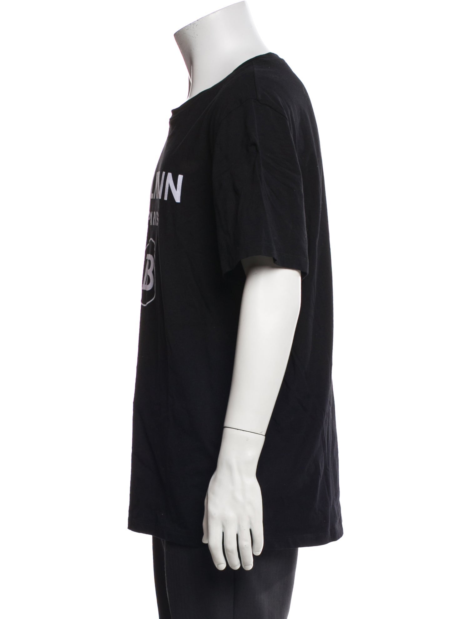 Balmain Graphic Print Crew Neck T-Shirt