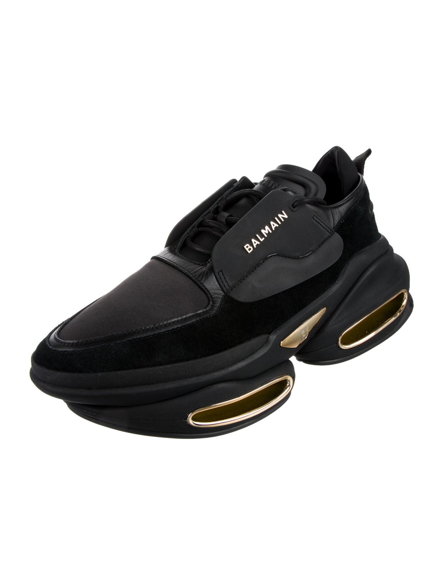 Balmain Suede Sneakers