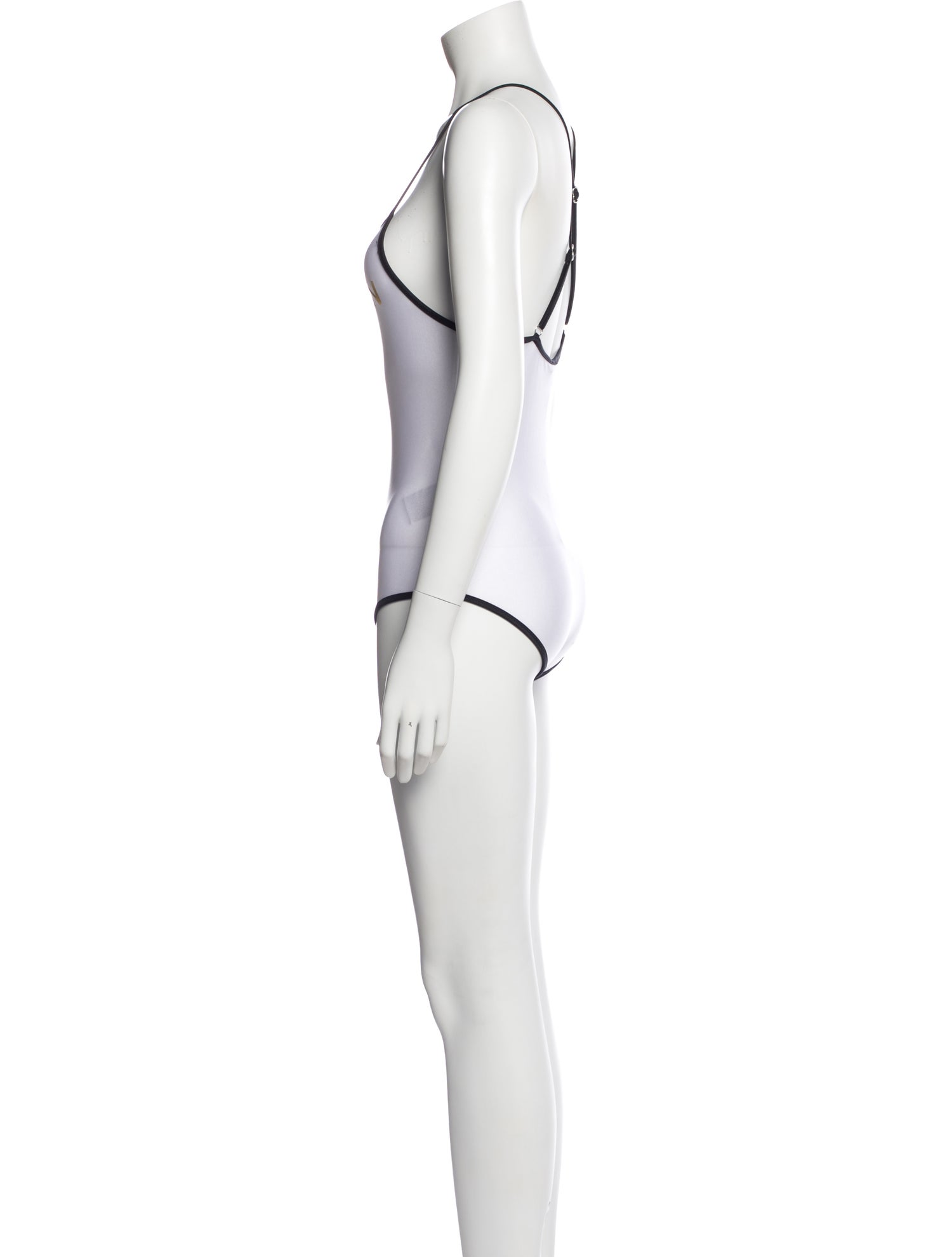 Balmain Girls' Graphic One Piece Bathing Suit