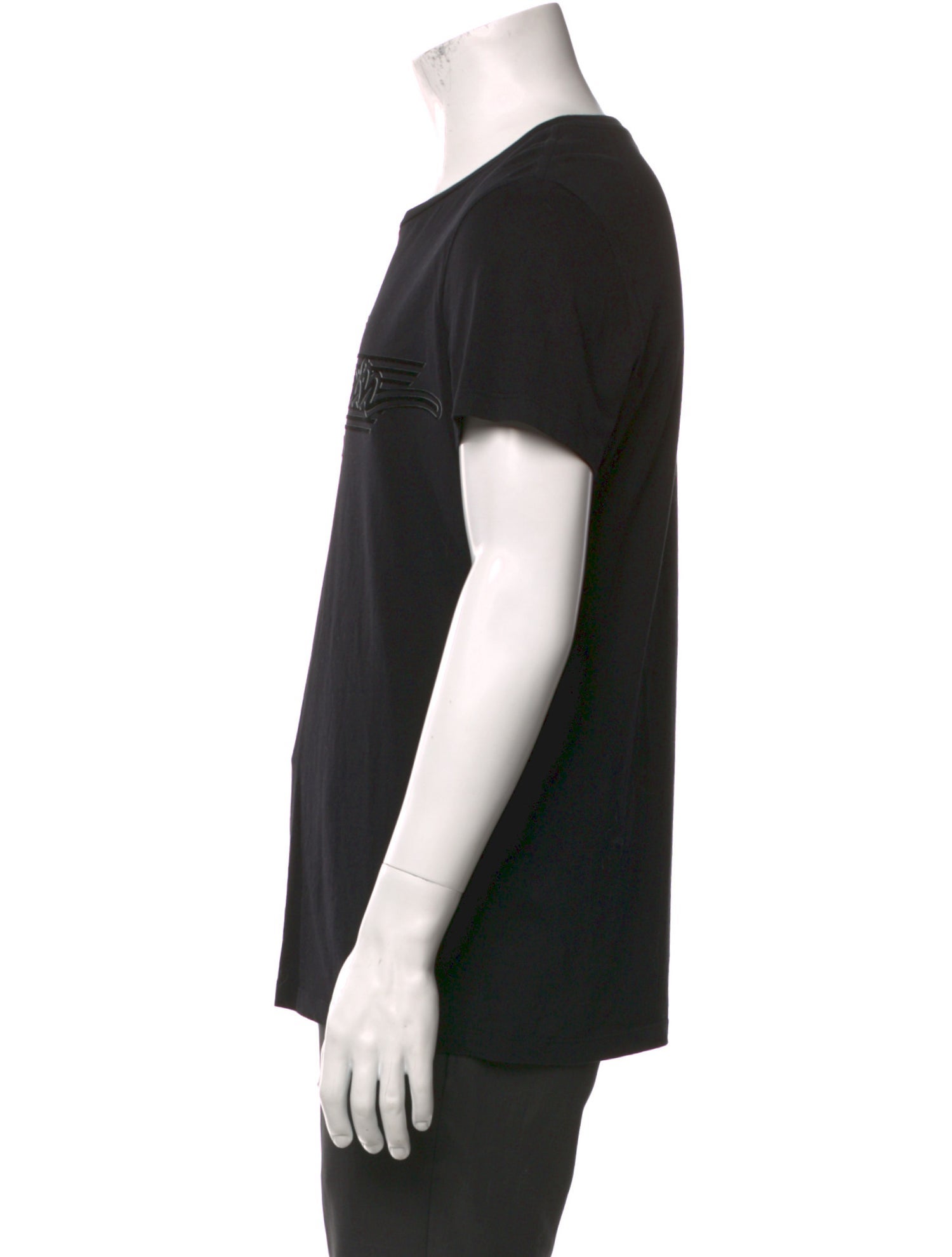 Balmain Graphic Print Crew Neck T-Shirt